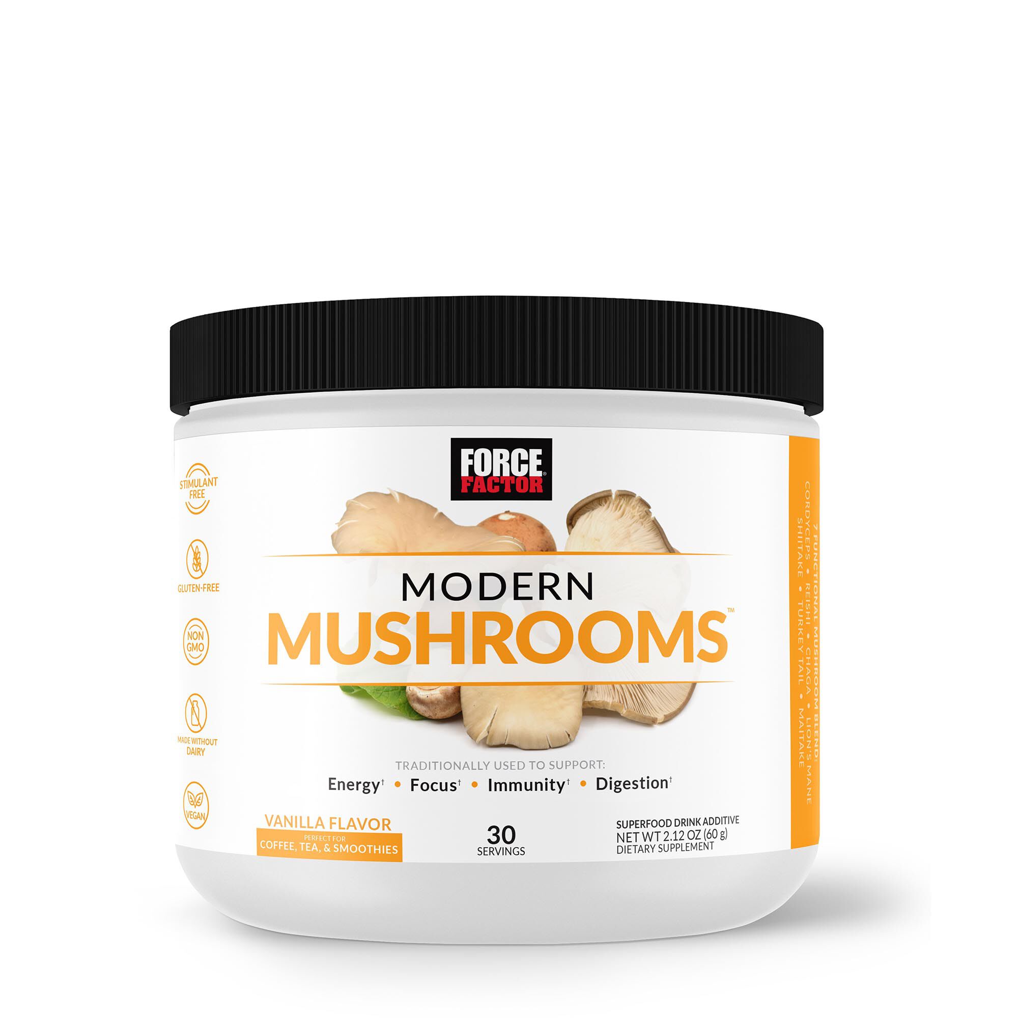 Modern Mushrooms Vanilla 30 Servings GNC