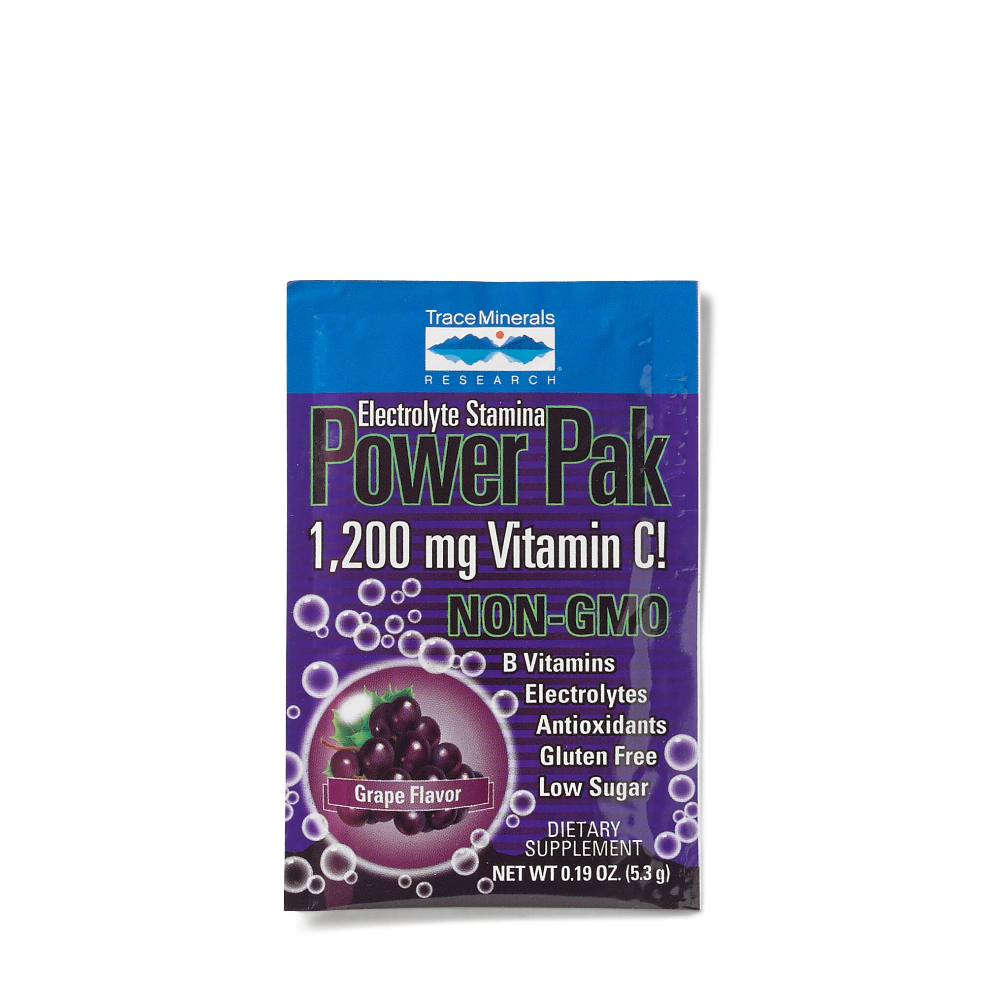 Electrolyte Stamina Power Pak 1,200 mg Vitamin C! Grape Grape GNC
