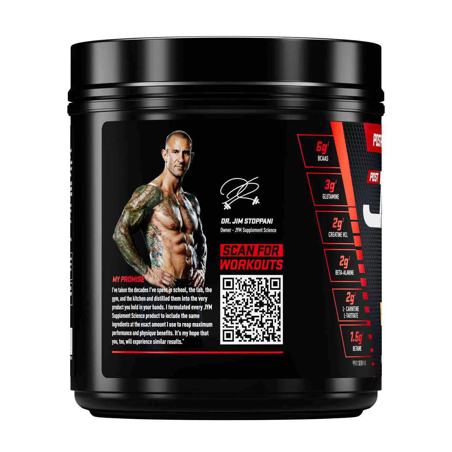 Post Jym Workout Recovery - Iced Tea Lemonade (30 Servings)
