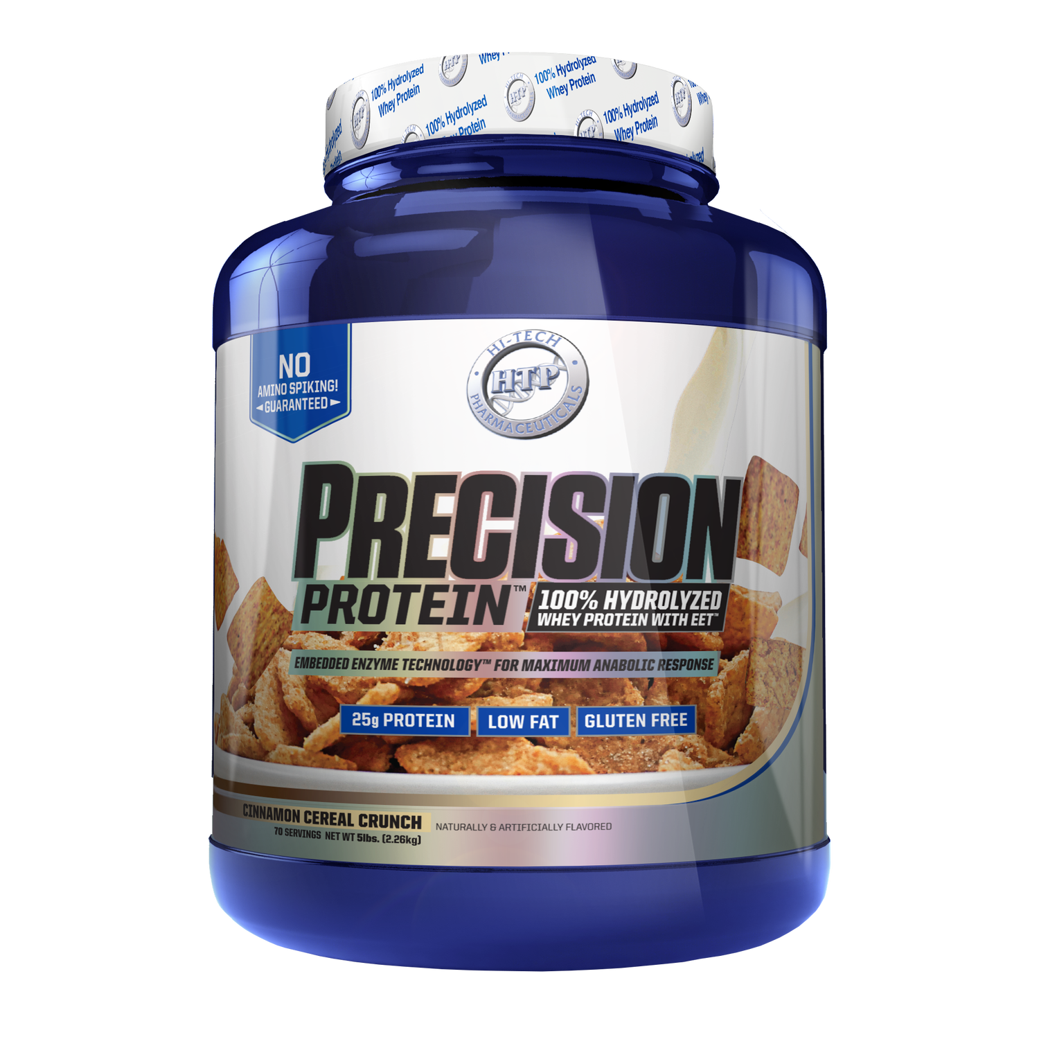Hi-Tech Pharm Precision Protein - Cinnamon Cereal Crunch ( Servings