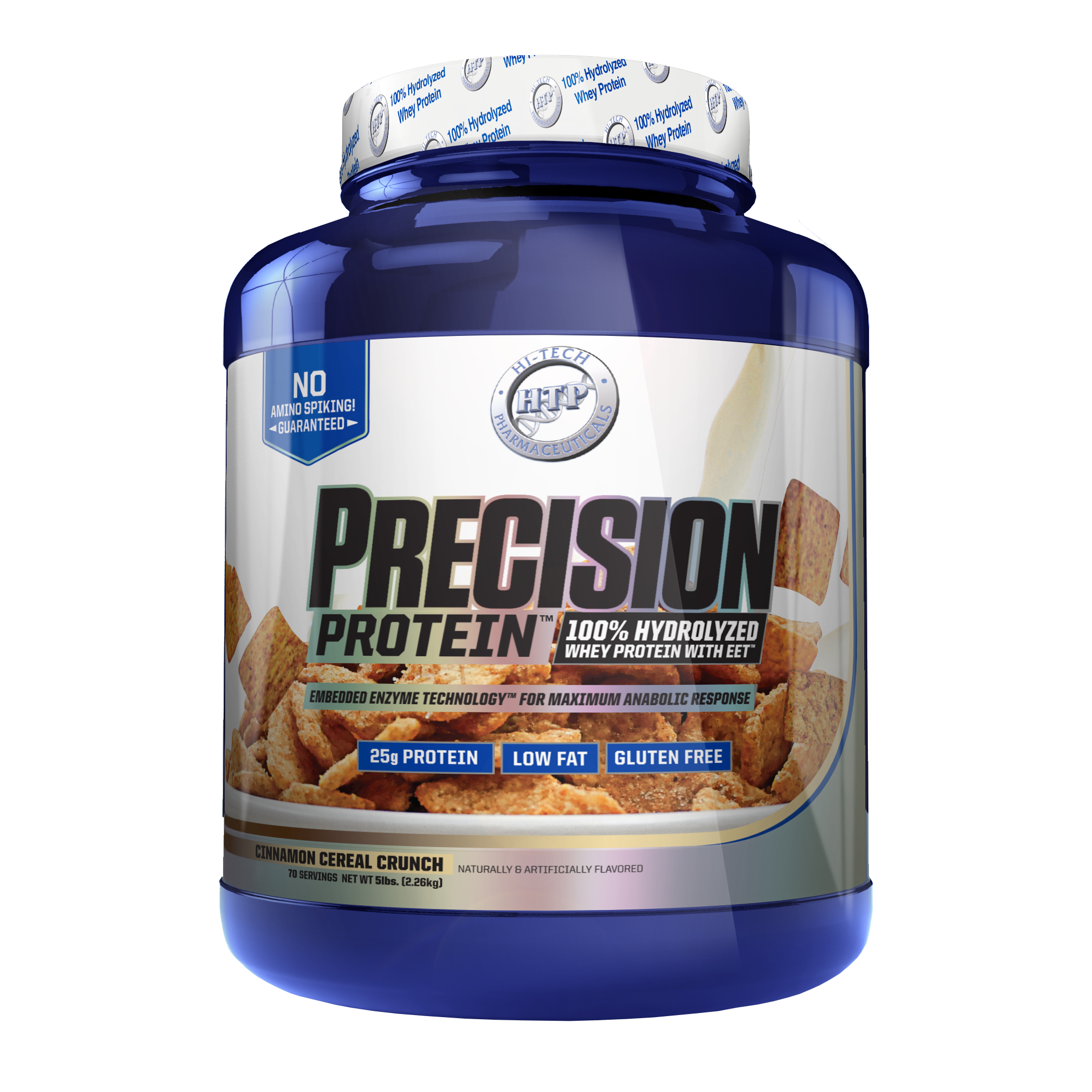 Hi-Tech Pharm Precision Protein - Cinnamon Cereal Crunch ( Servings