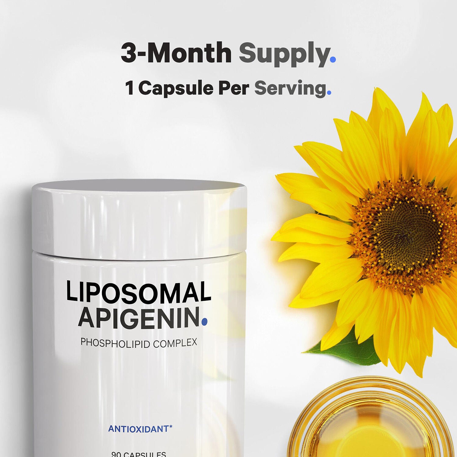 Liposomal Apigenin - 90 Capsules (90 Servings)  | GNC