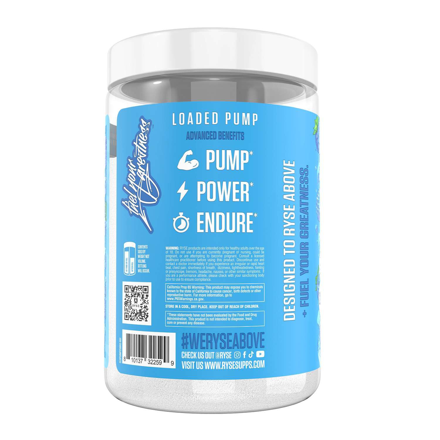 Loaded Pump - Blue Razz Slush (25 Servings) Blue Razz Slush | GNC