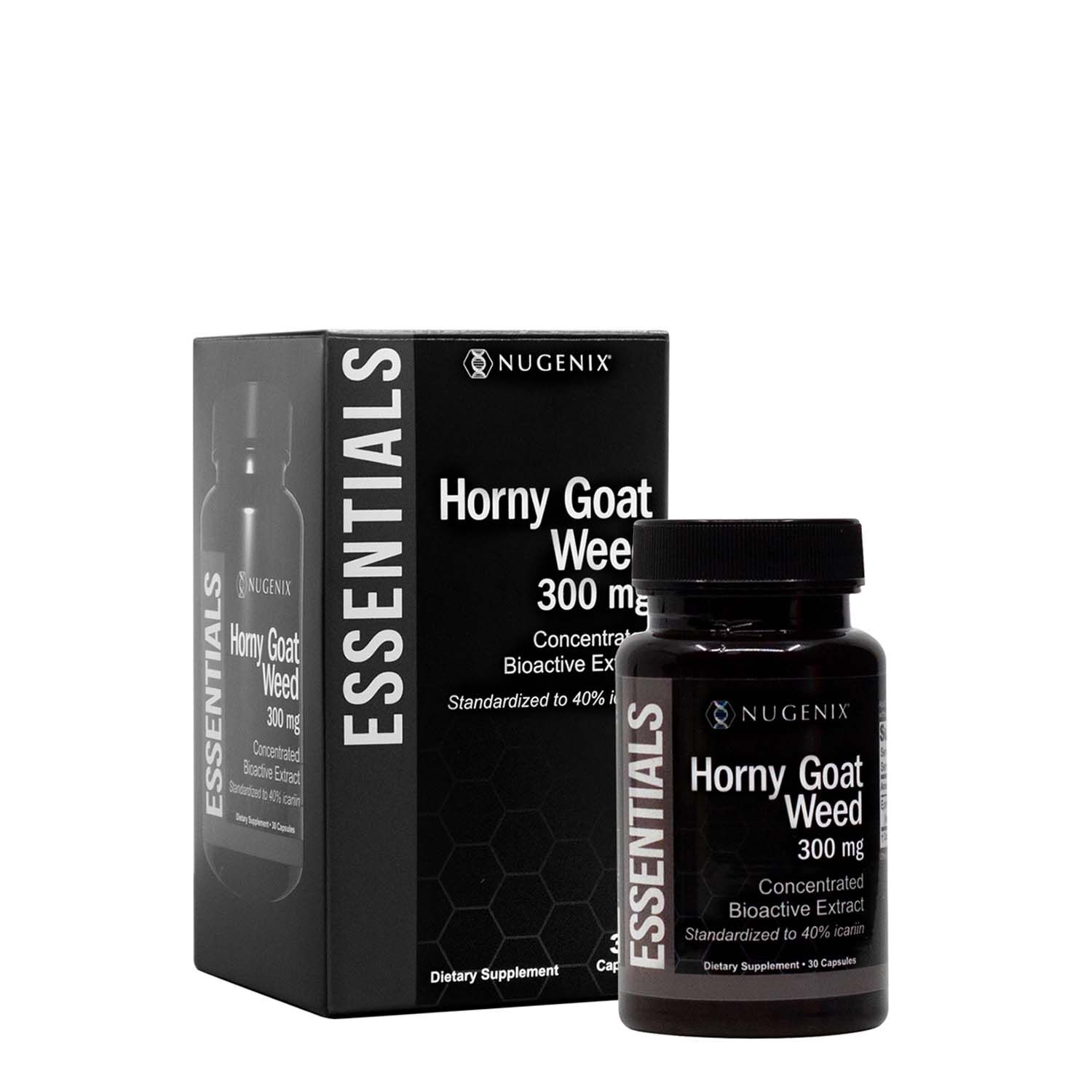 Nugenix Essentials Horny Goat Weed 300mg Capsules Gnc