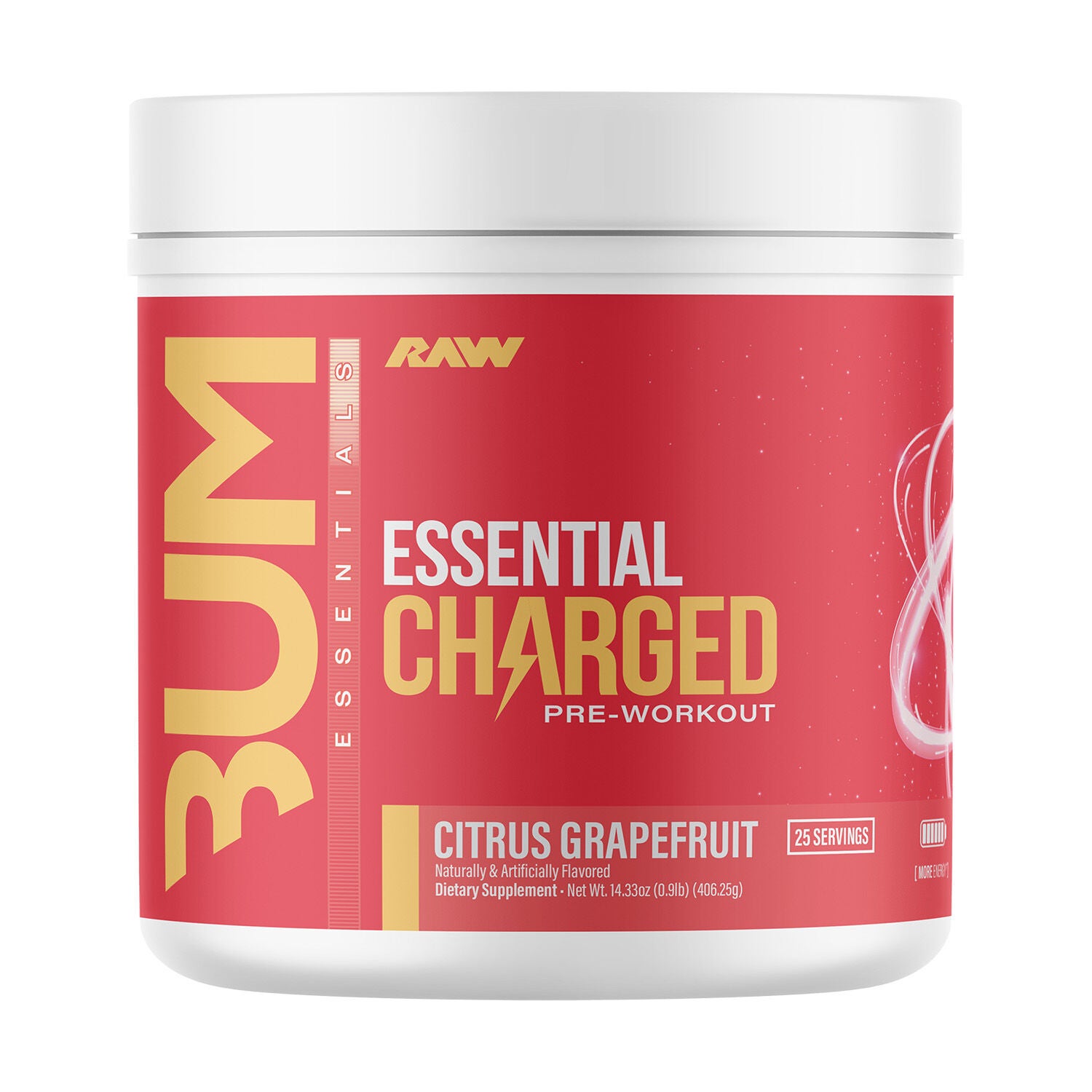 Essential Charged Preworkout - Citrus Grapefruit (25 Servings)  | GNC