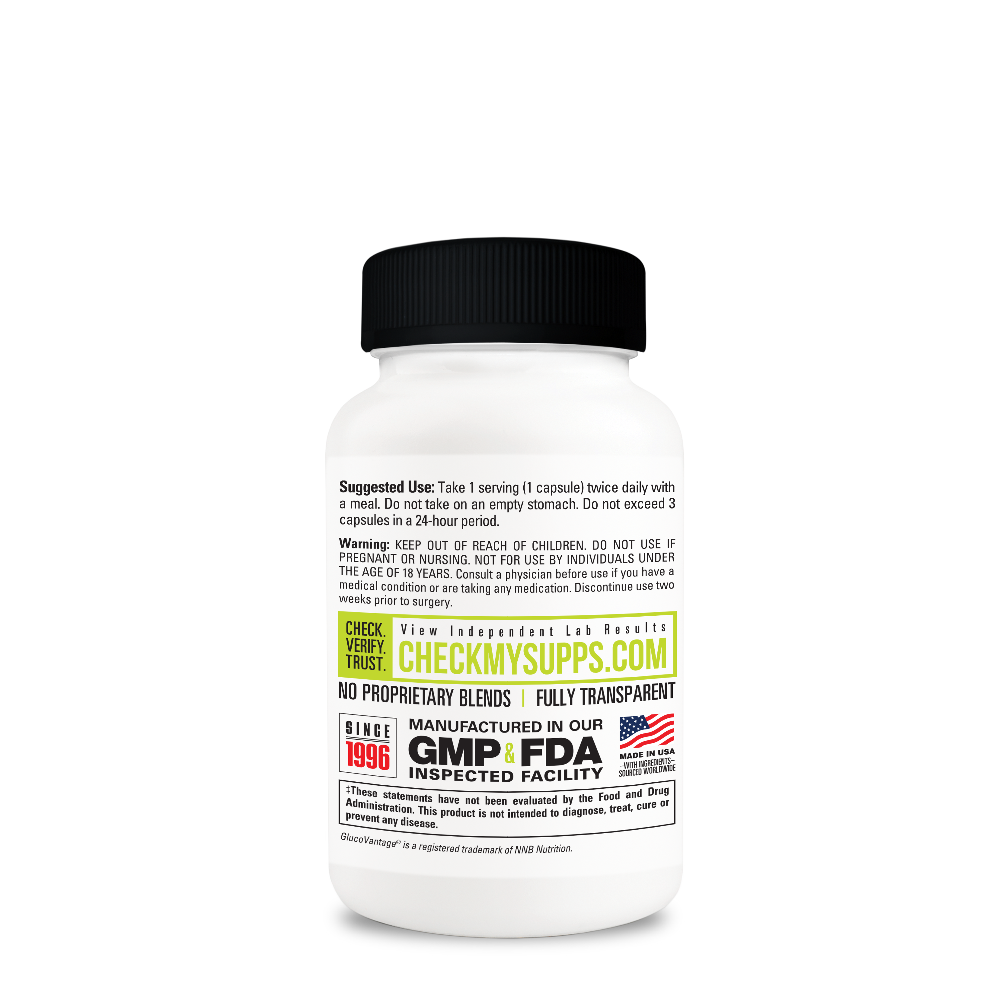 Berberine Advanced - 60 Capsules (60 Servings)  | GNC