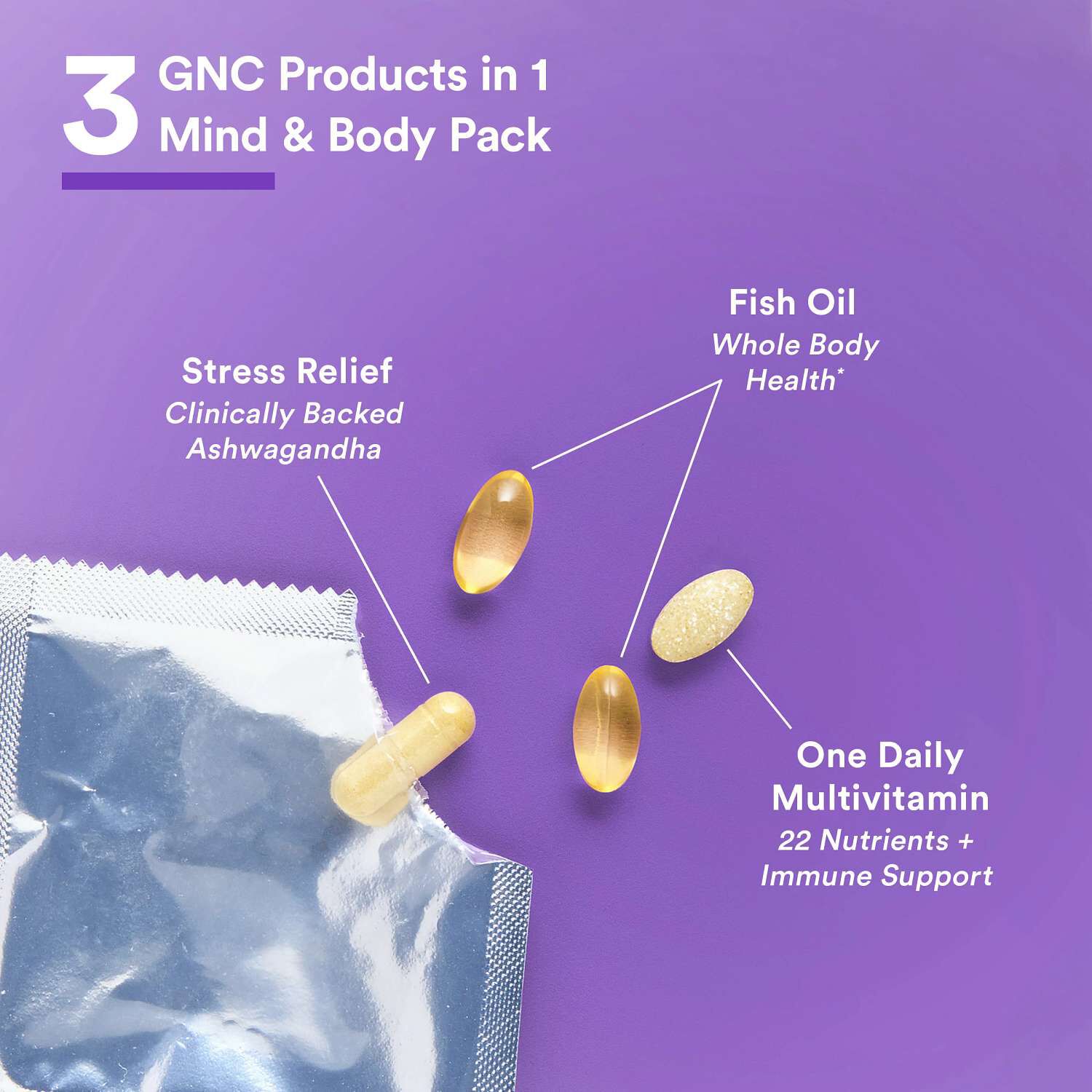 TikTok Stress Relief Vitapak® Program (1 Month Supply)