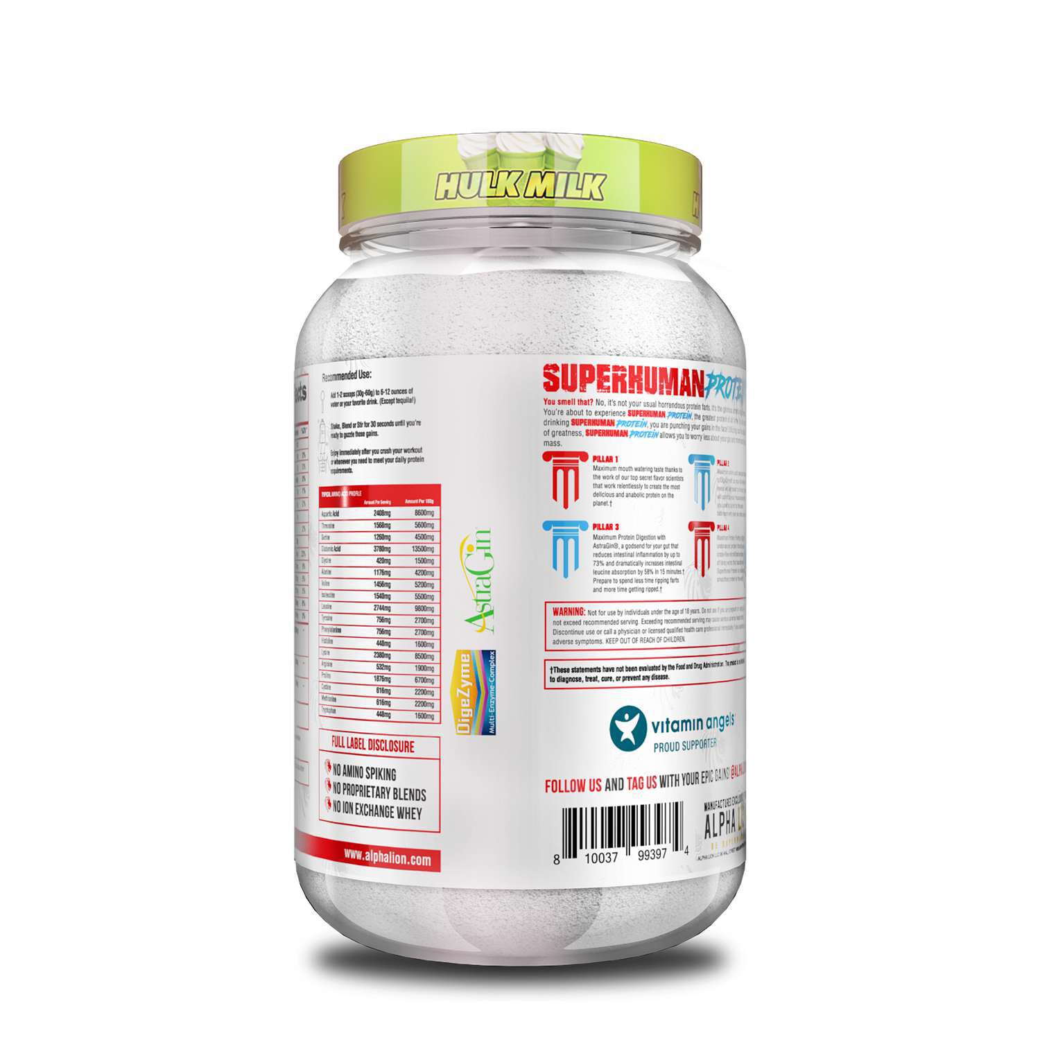 Superhuman 100% Whey Protein Isolate - Vanilla Ice Cream (28 Servings) Vanilla Ice Cream | GNC