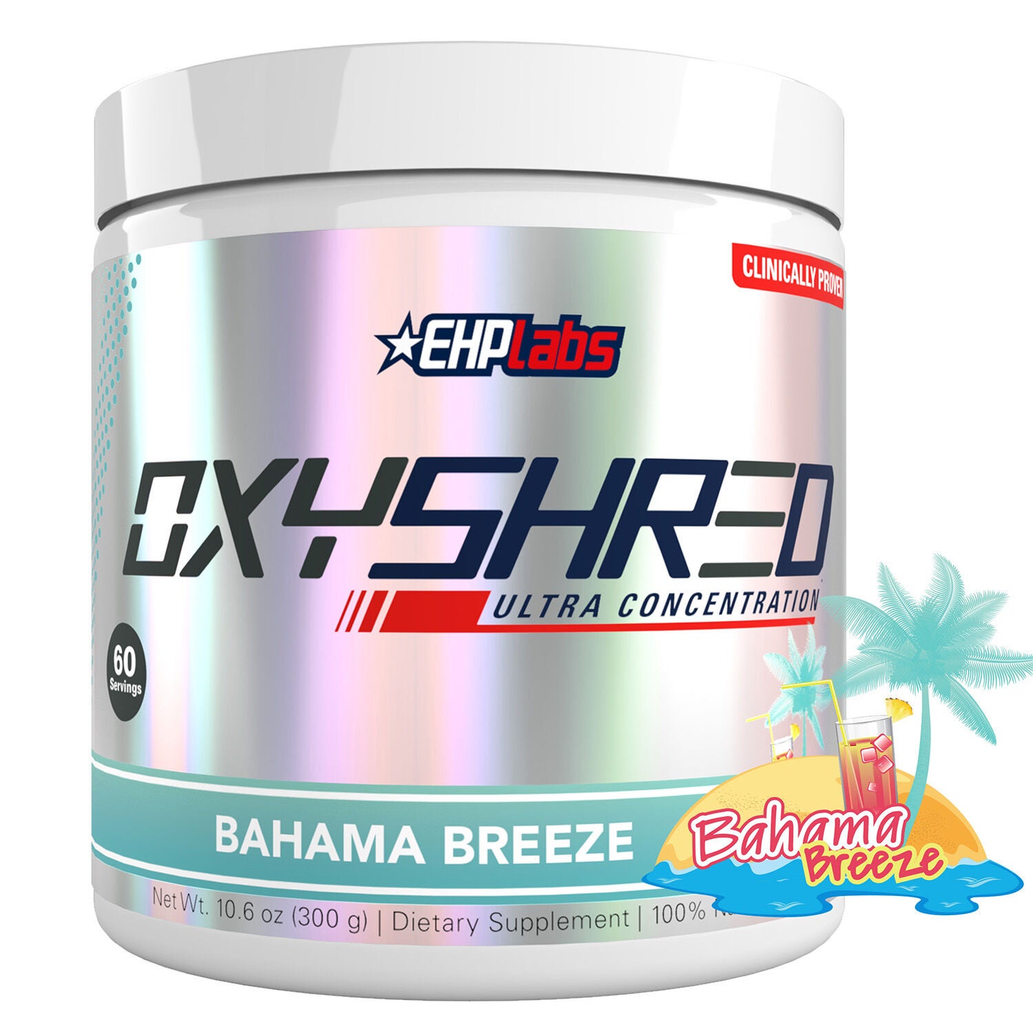 OxyShred - Bahama Breeze - 10.6 oz. (60 Servings)