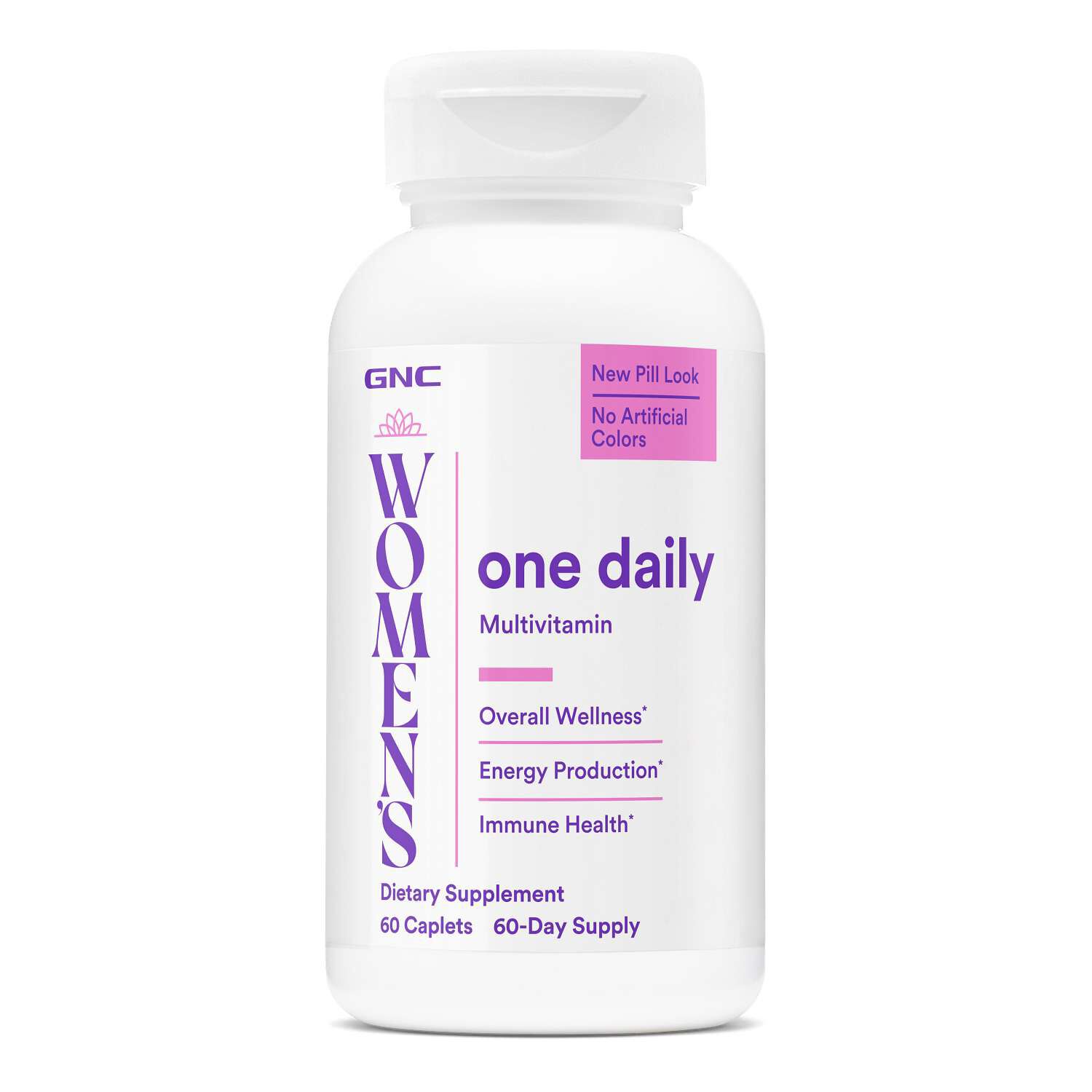 Womens One Daily Multivitamin - 60 Caplets (60 Servings)  | GNC
