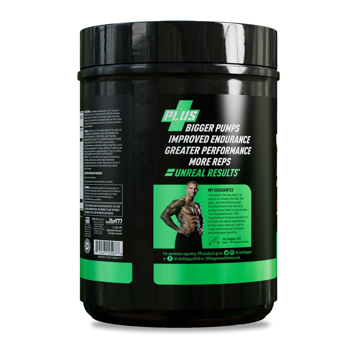 Pre Jym Plus Pre-Workout - Fruit Punch Blast (30 Servings)
