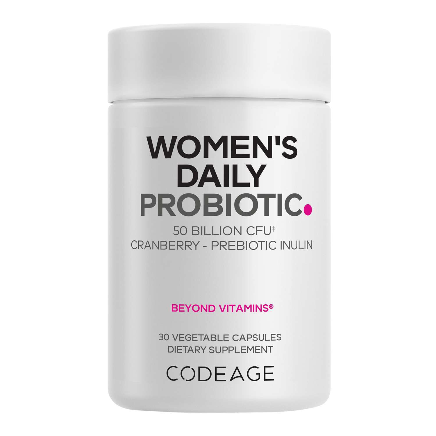 Women's Daily Probiotic - 30 Vegetable Capsules (30 Servings)  | GNC