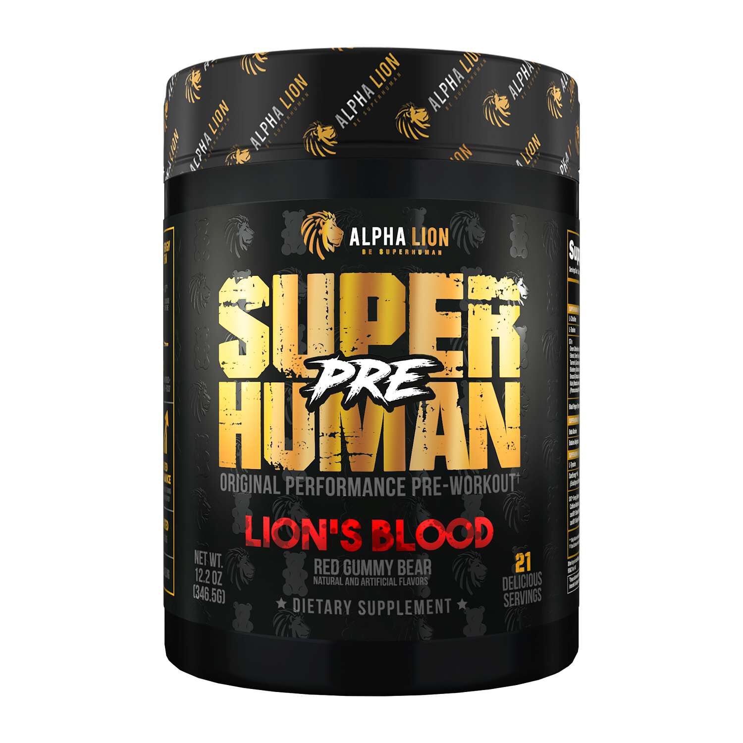 Superhuman Pre-Workout - Lion's Blood (21 Servings) Lion's Blood | GNC