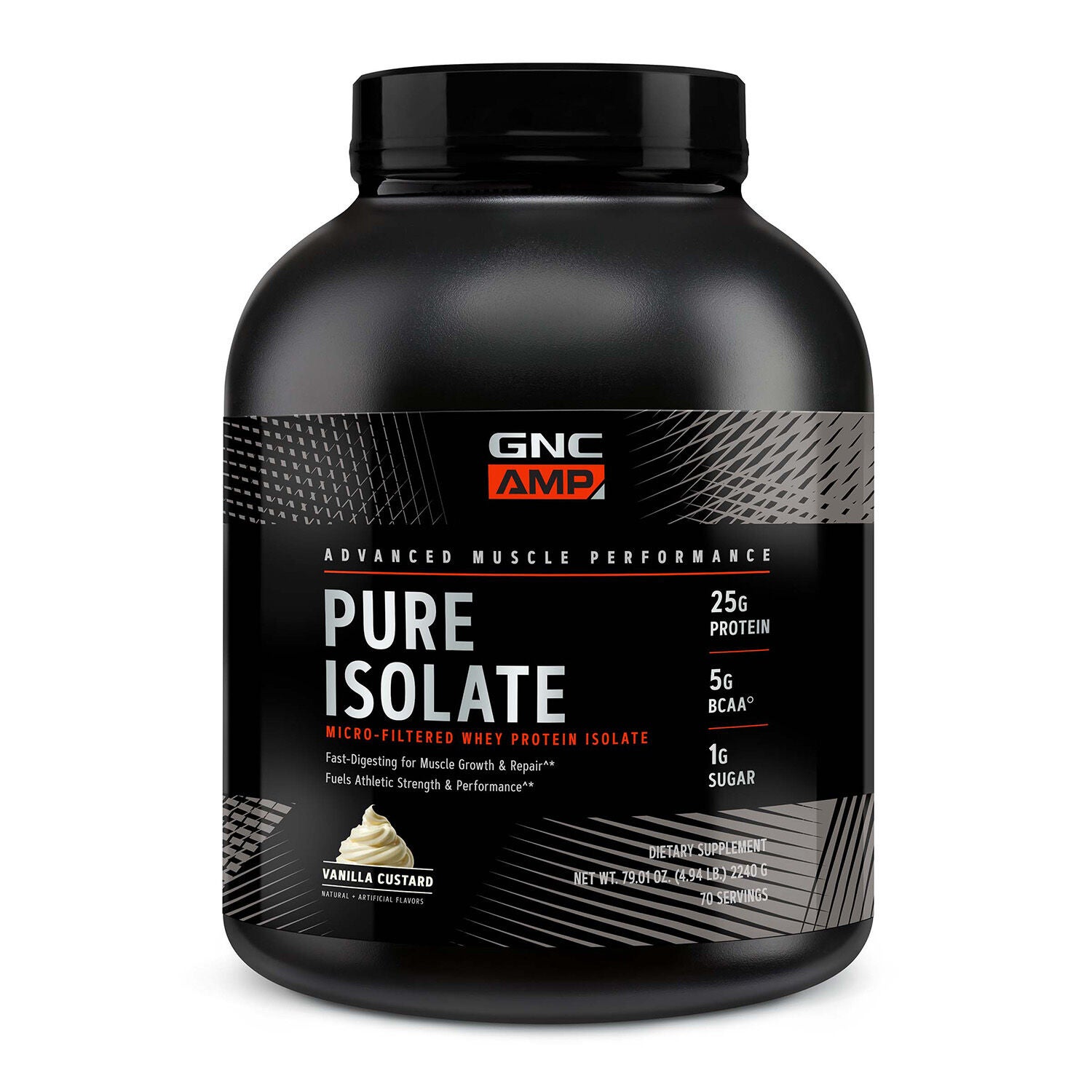 Pure Isolate - Vanilla Custard (70 Servings) Vanilla Custard | GNC