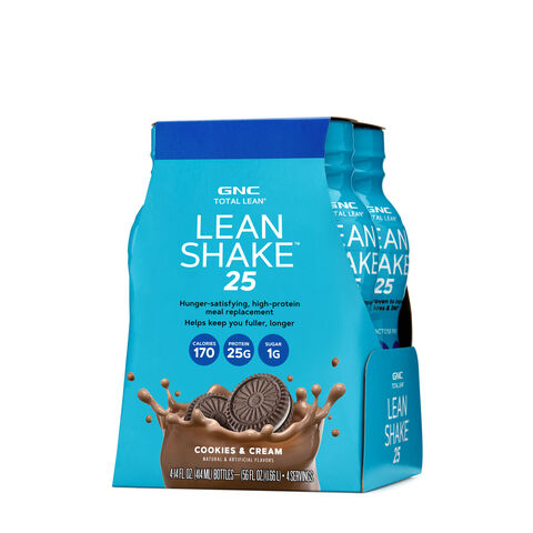 Lean Shake - Cookies &amp; Cream - 14oz. &#40;4 Bottles&#41; Cookies and Cream | GNC