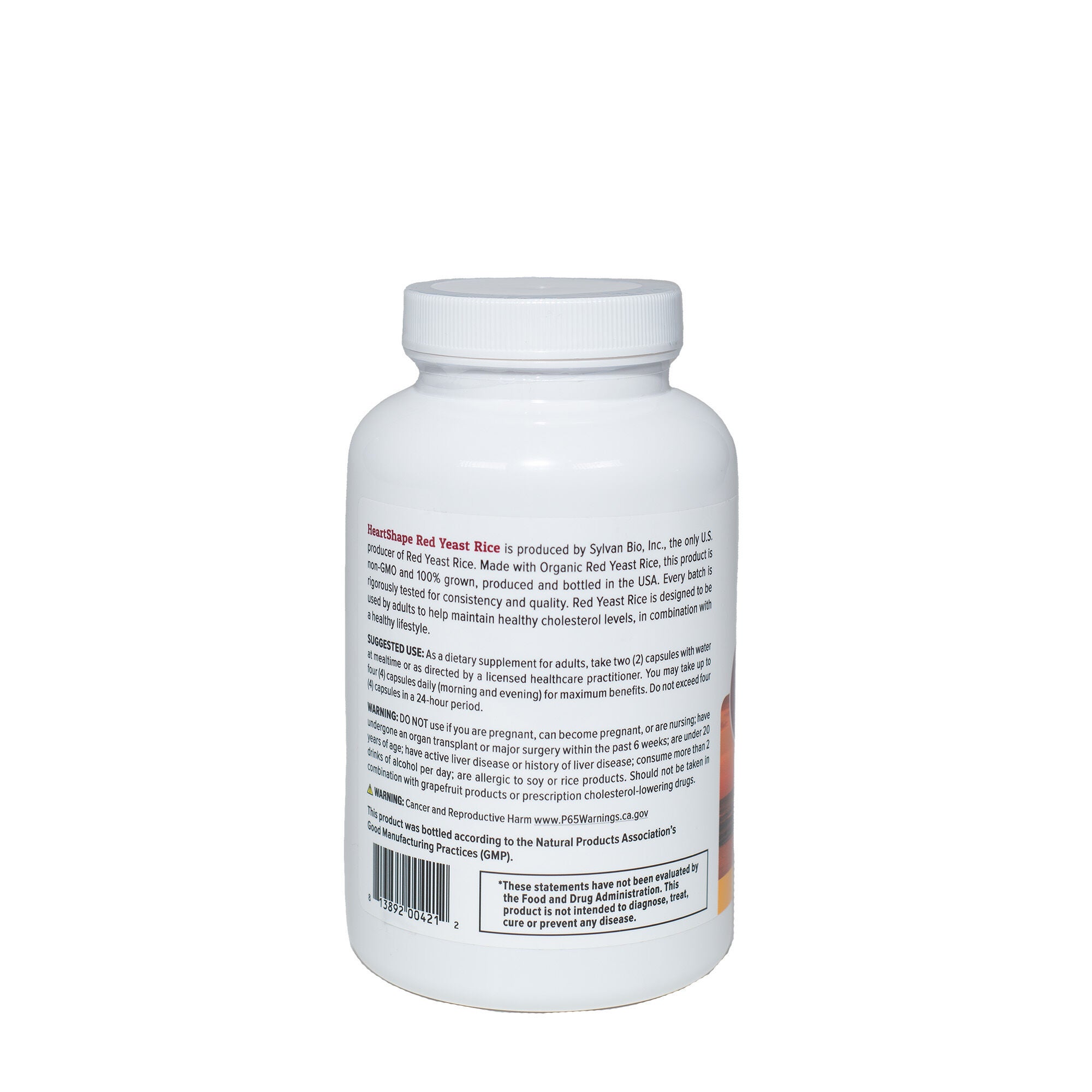 Red Yeast Rice - 240 Capsules (120 Servings)  | GNC