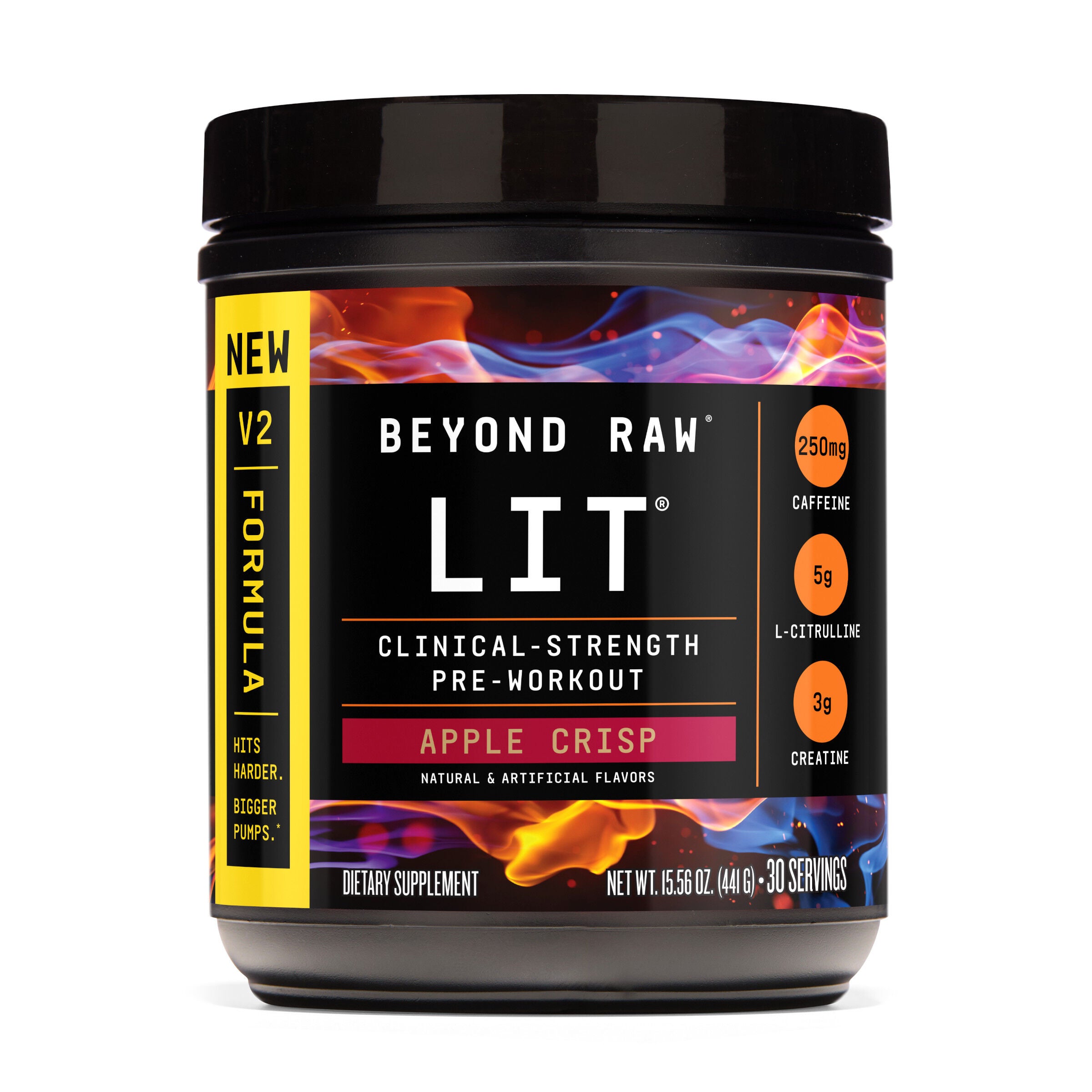 LIT V2 Pre-Workout - Apple Crisp (30 Servings) Apple Crisp | GNC