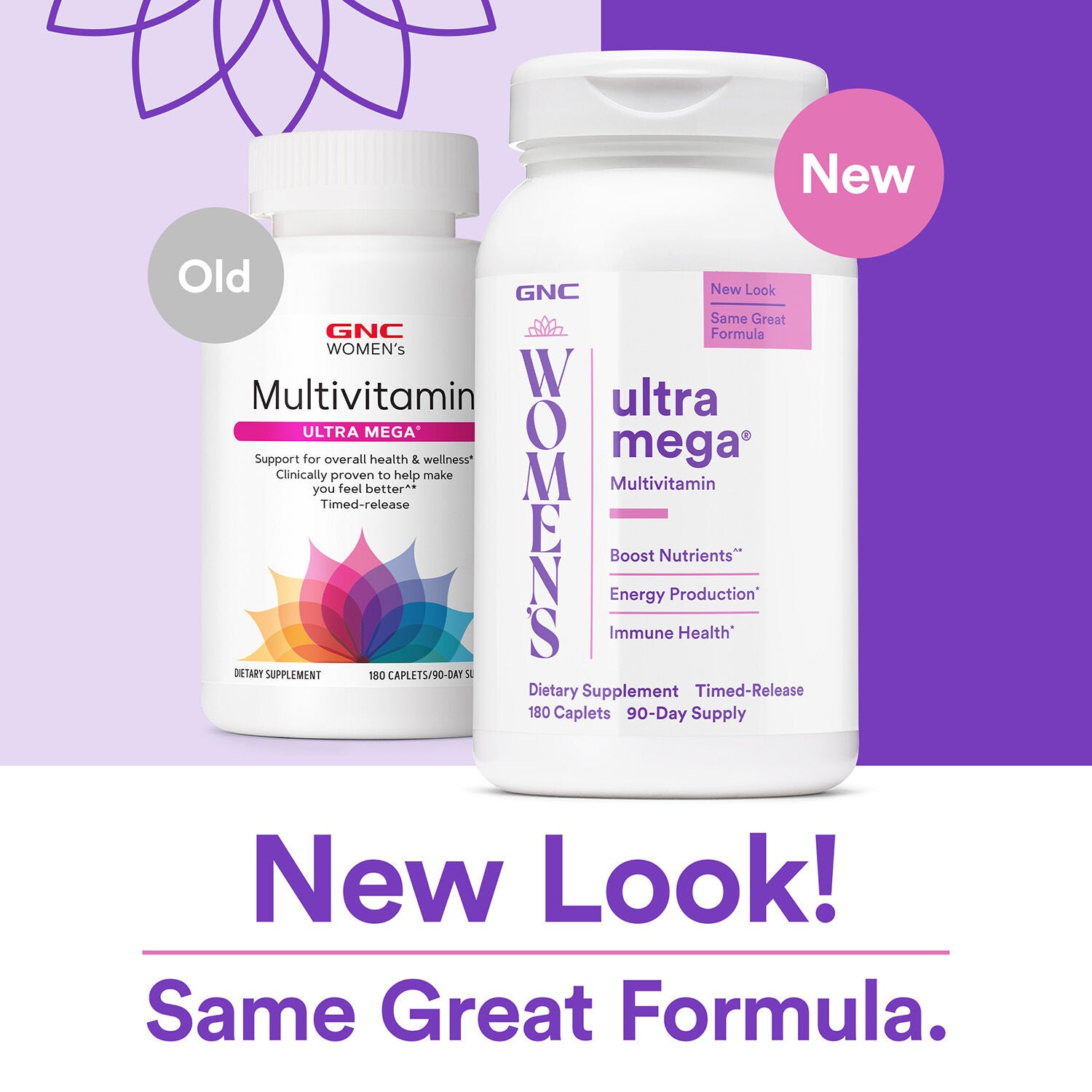 Ultra Mega&reg; Multivitamin - 180 Caplets (90-Day Supply)  | GNC