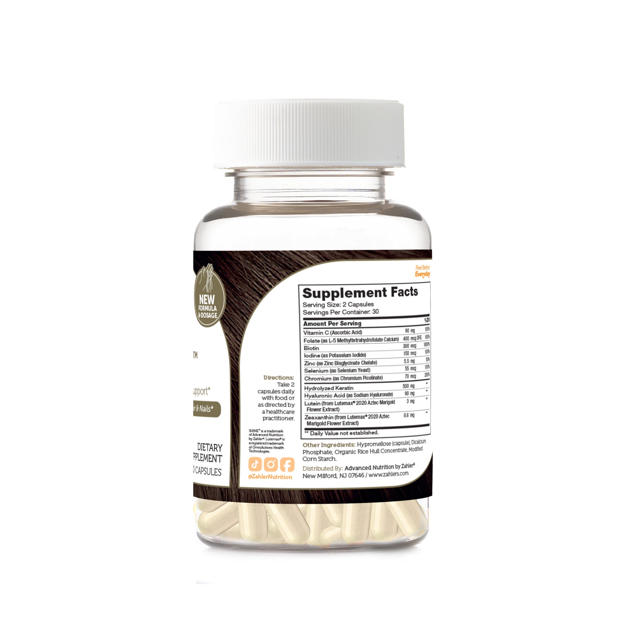 SHINE&trade; Advanced Skin, Hair and Nail Support - 60 Capsules (30 Servings)  | GNC