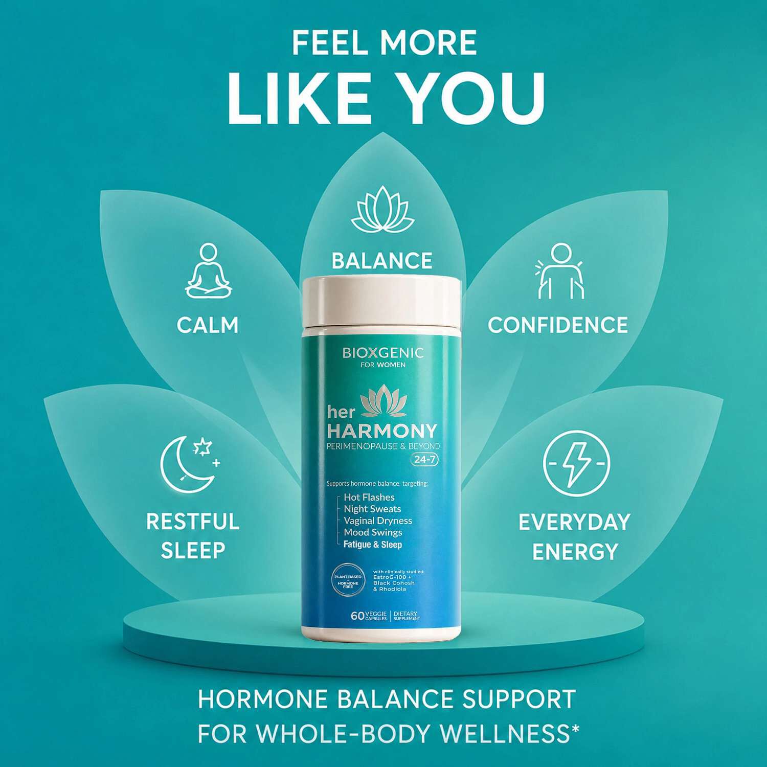 Her Harmony - 60 Capsules (30 Servings)  | GNC