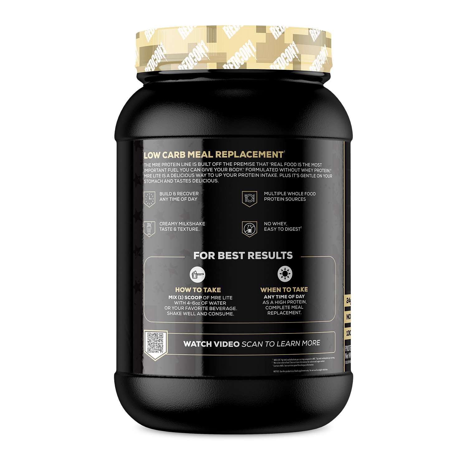 MRE LITE&reg; - Vanilla Milkshake (30 Servings) Vanilla Milkshake | GNC