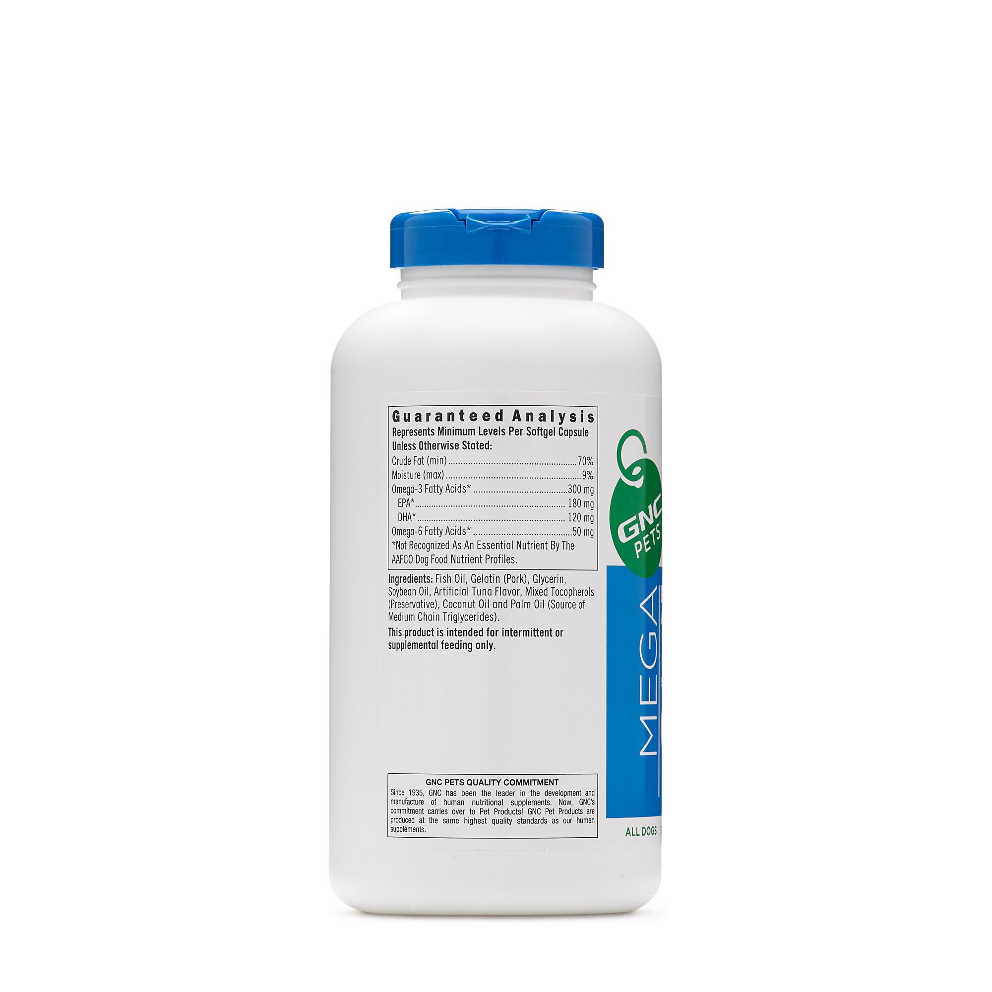 GNC Pets GNC Mega Fish Oil Advantage Tasty Fish Flavor GNC