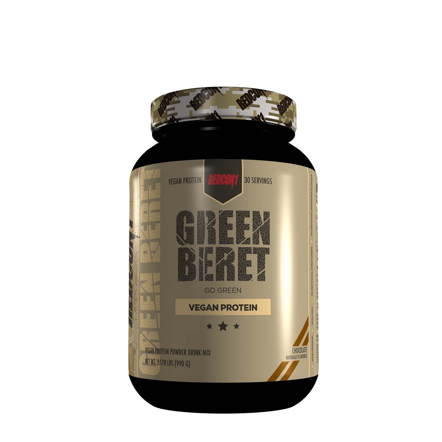 Redcon1 Green Beret Vegan Protein Chocolate Gnc