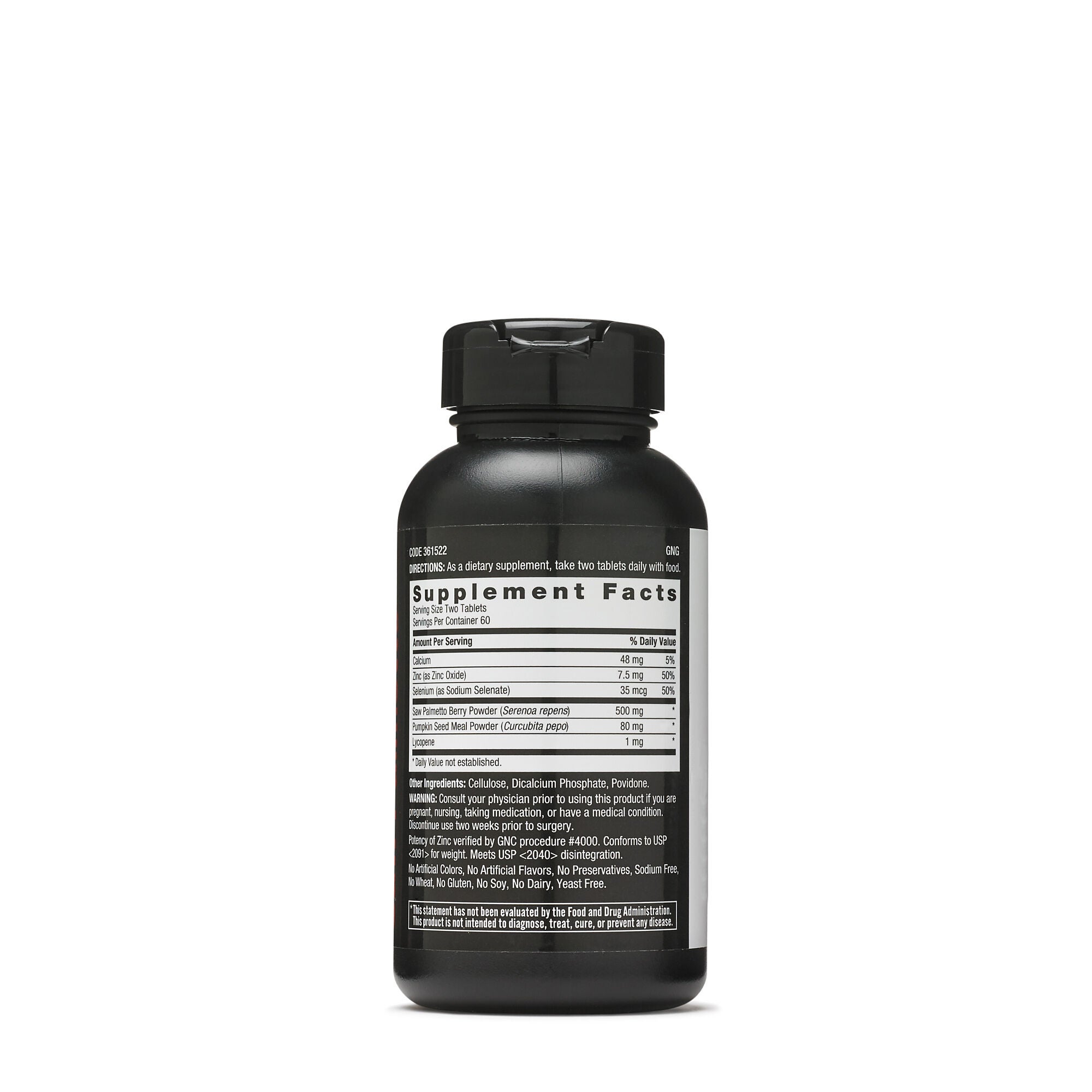 Saw Palmetto Formula - 120 Tablets &#40;60 Servings&#41;  | GNC