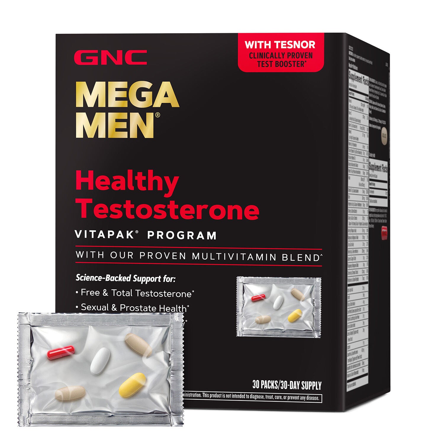 Healthy Testosterone Vitapak&reg; Program &#40;30 Servings&#41;  | GNC
