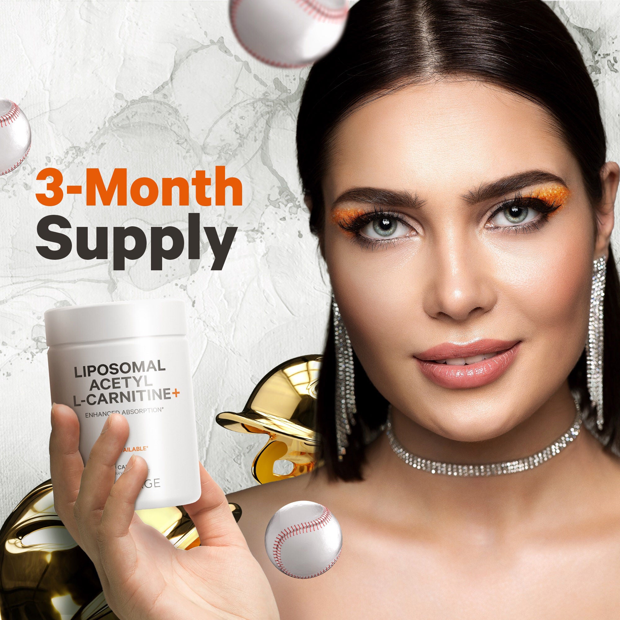 Liposomal Acetyl L-Carnitine+ - 90 Capsules (90 Servings)  | GNC