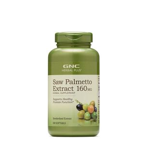 Saw Palmetto Extract 160mg - 200 Softgels &#40;200 Servings&#41;  | GNC