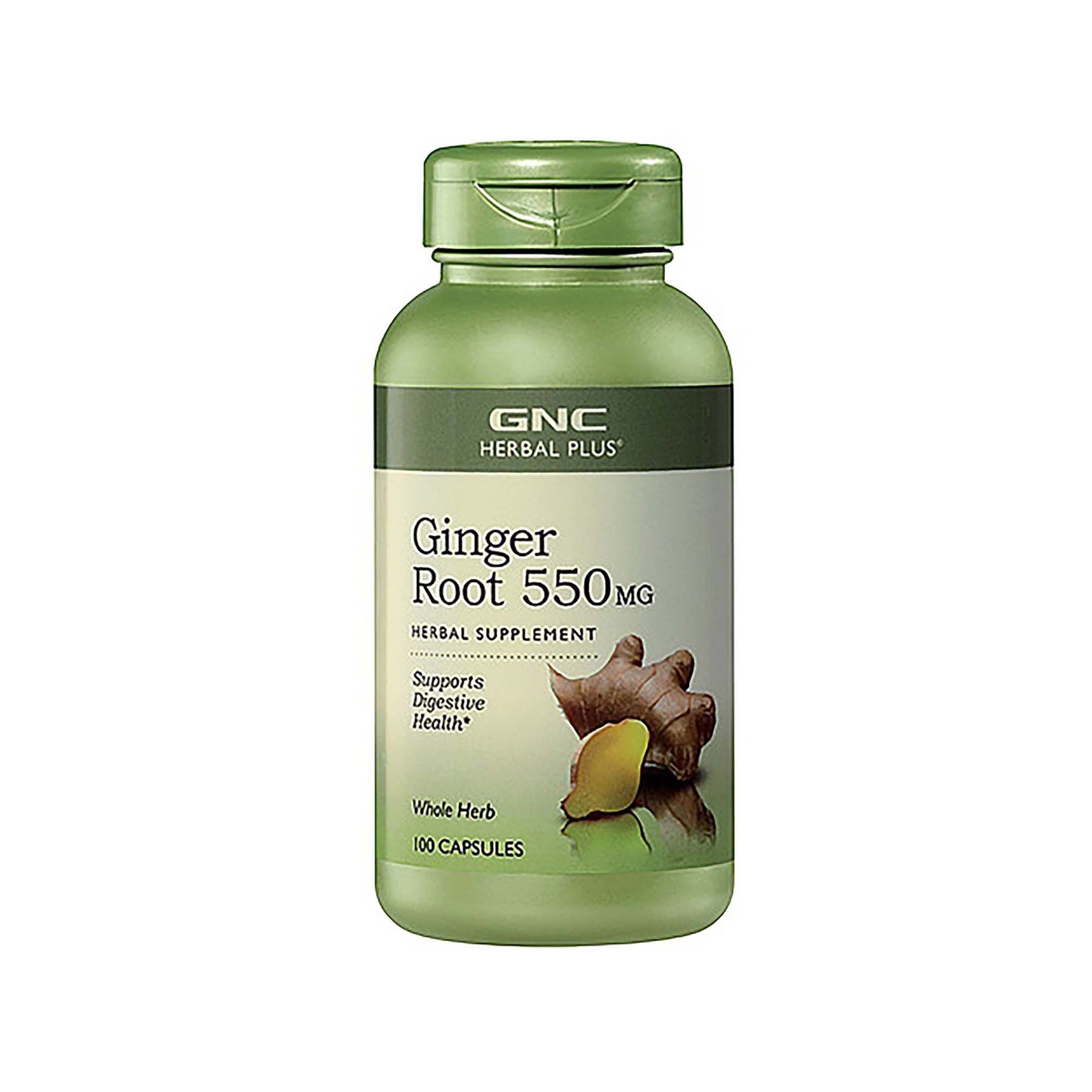 Gnc Herbal Plus Ginger Root 550 Mg California Only Gnc