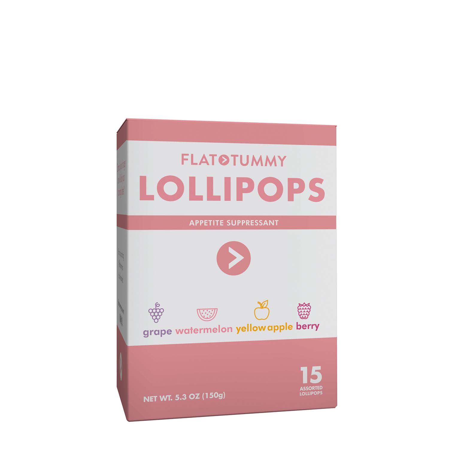 Flat Tummy Lollipops Assorted Flavors Gnc