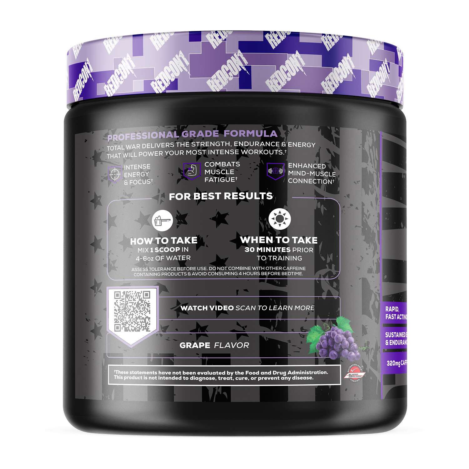 Total War&reg; - Grape&nbsp;(30 Servings) Grape | GNC