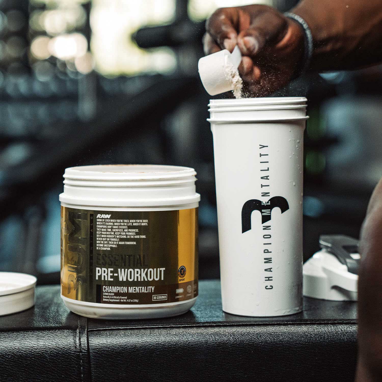 Champion Mentality: Essential Pre-Workout - Citrus Slush (30 Servings)