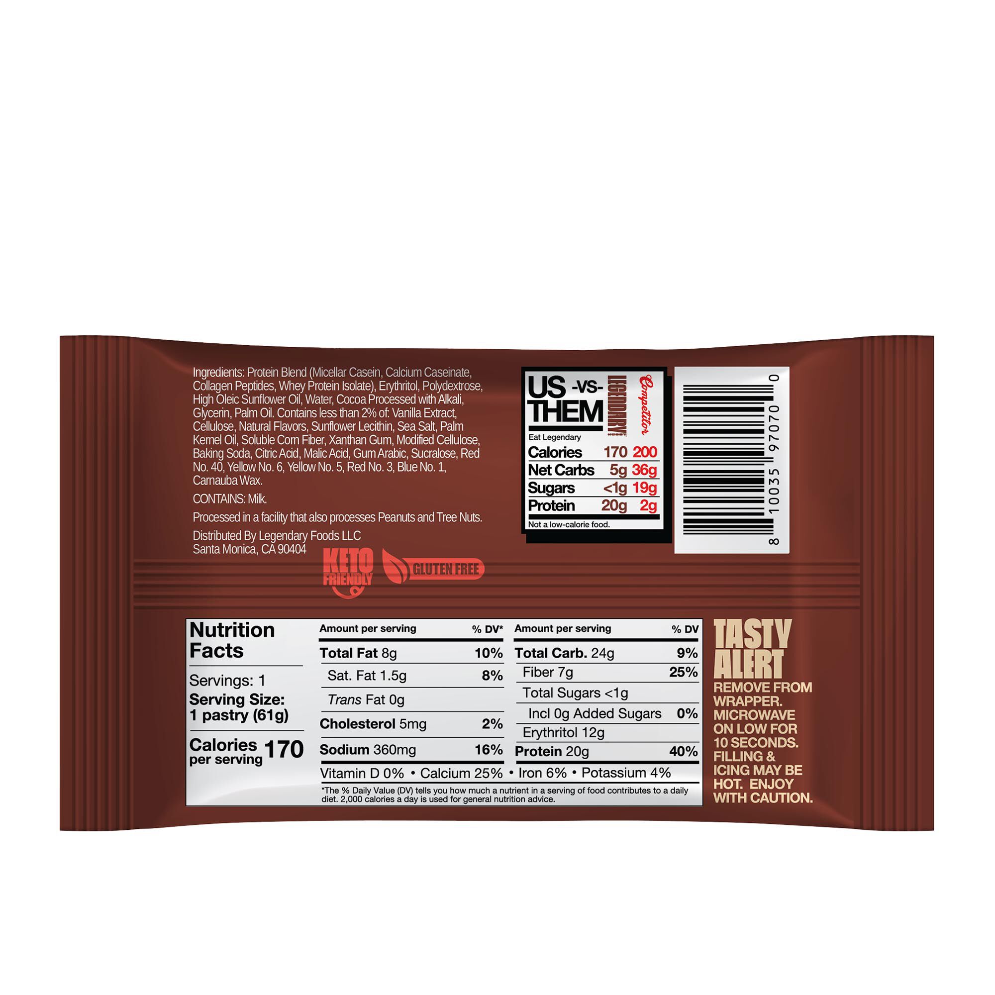 Protein Pastry - Chocolate Cake (10 Pastries)  | GNC