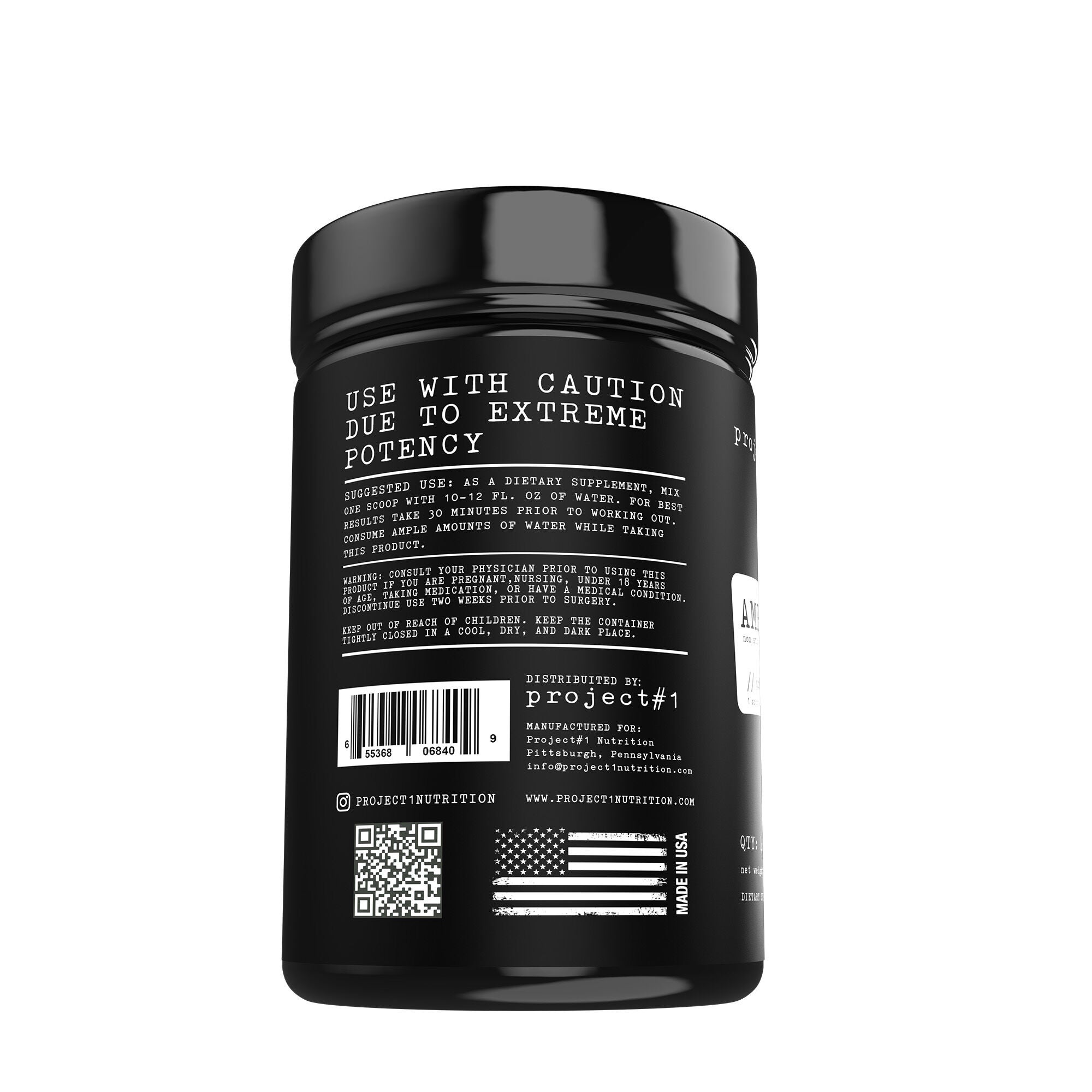 Amp-Nox Non-Stim Pump - Orange Mango (40 Servings)  | GNC