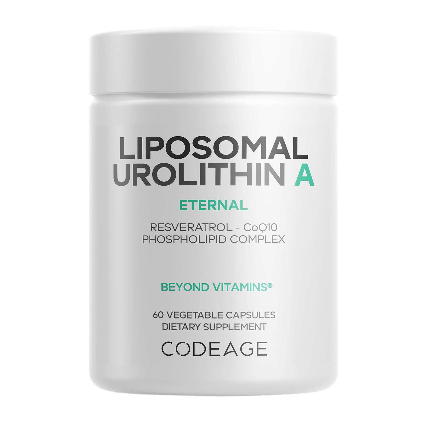 Liposomal Urolithin A - 60 Capsules (30 Servings)  | GNC