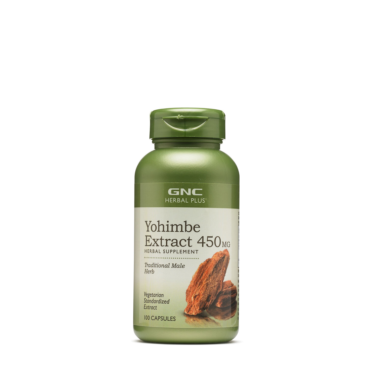 Yohimbe Extract 450 mg - 100 Capsules &#40;100 Servings&#41;  | GNC