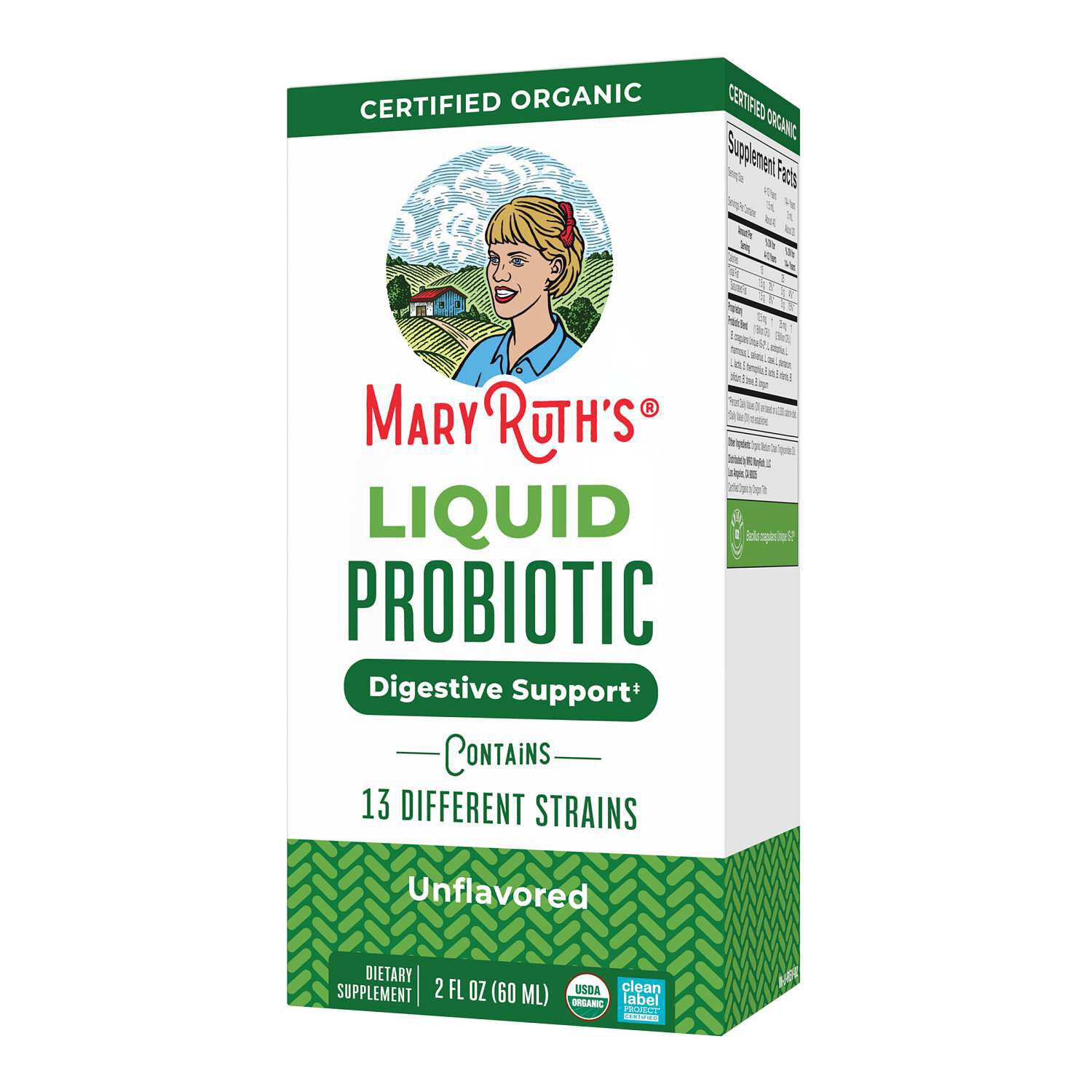 Liquid Probiotic - Unflavored - 2 fl oz (20-40 Servings)  | GNC