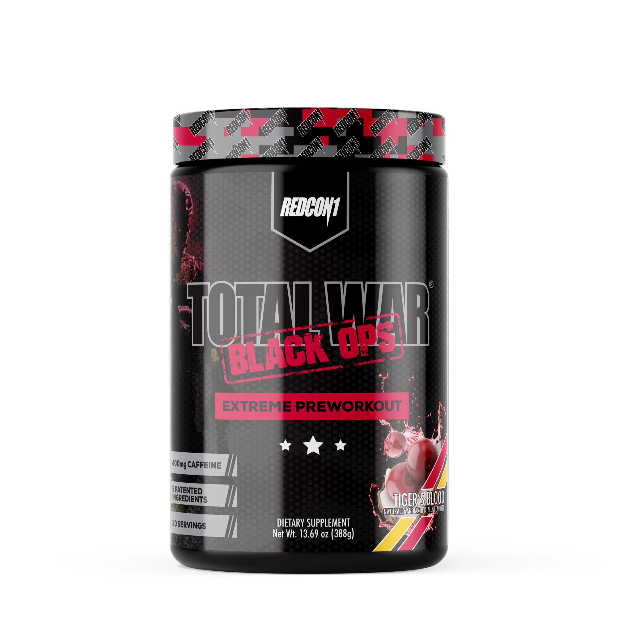 Total War&reg; Black Ops Extreme Pre-Workout - Tiger's Blood&nbsp;(20 Servings) Tiger's Blood | GNC