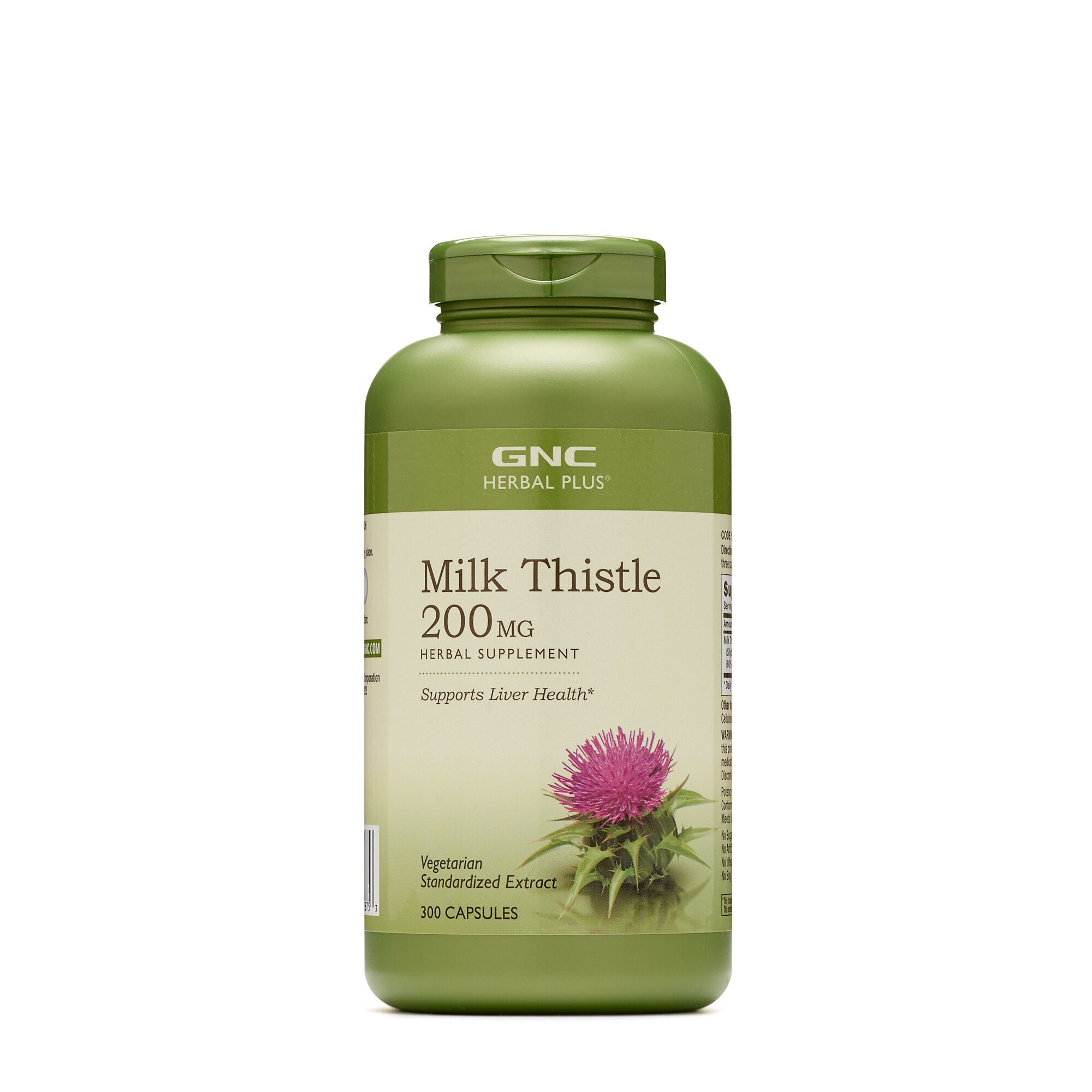 Milk Thistle 200mg - 300 Capsules (300 Servings)  | GNC