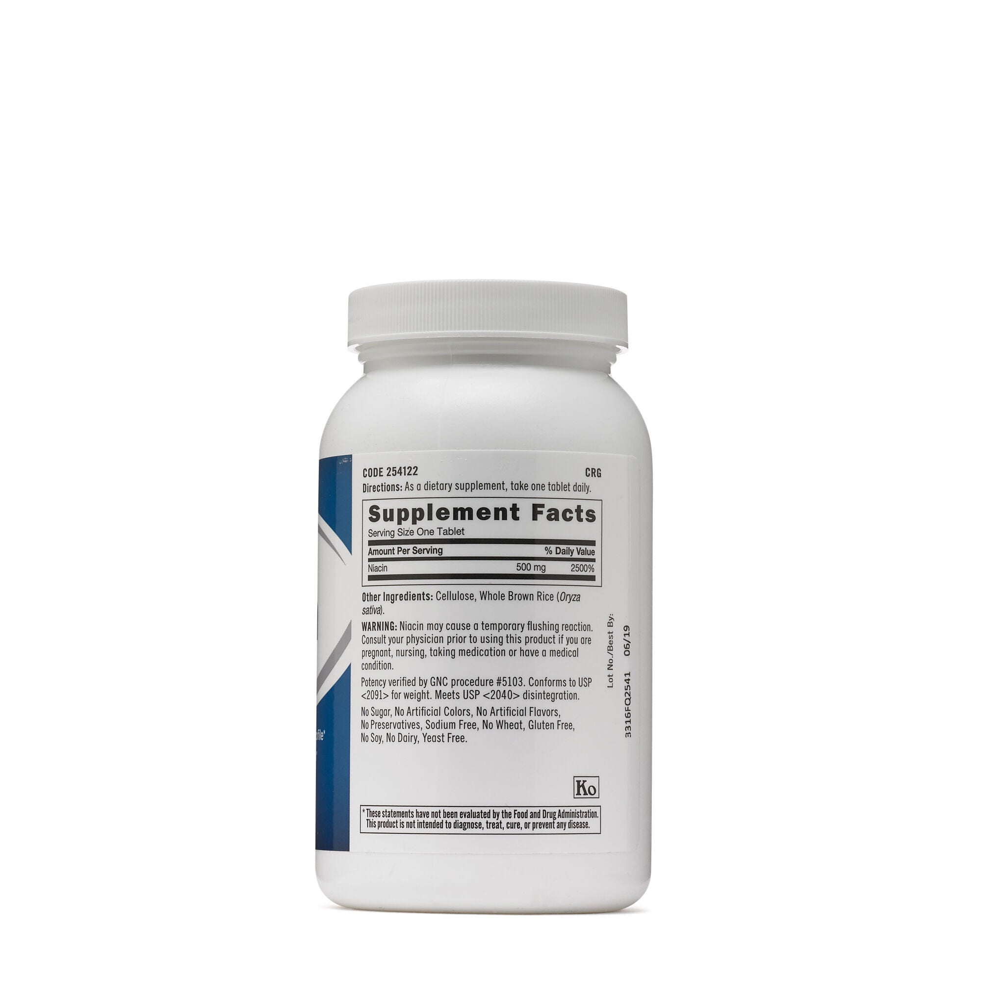 GNC Niacin 500 mg GNC