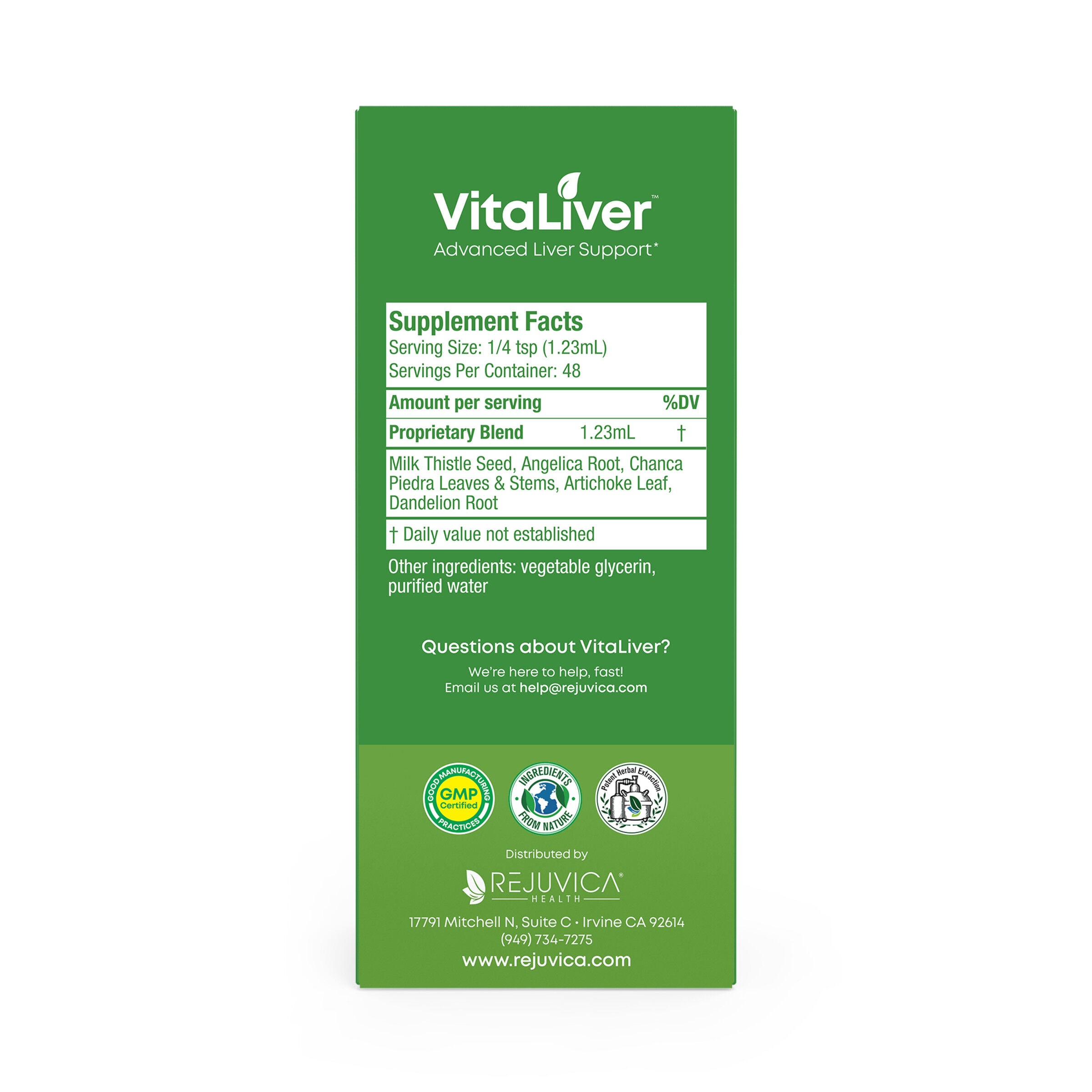 VitaLiver Advanced Liver Support* - 2 fl. oz (48 Servings)