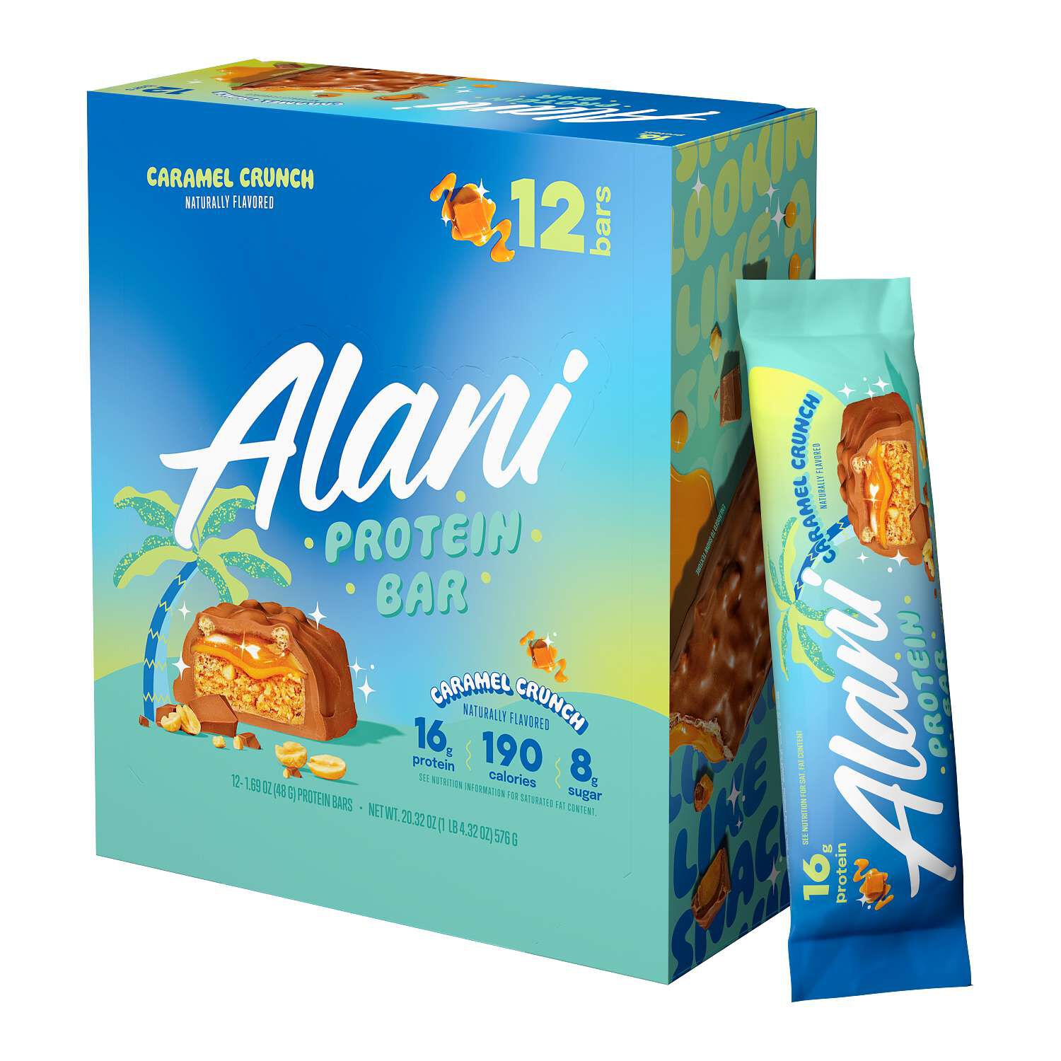 Protein Bar - Caramel Crunch (12 Bars)
