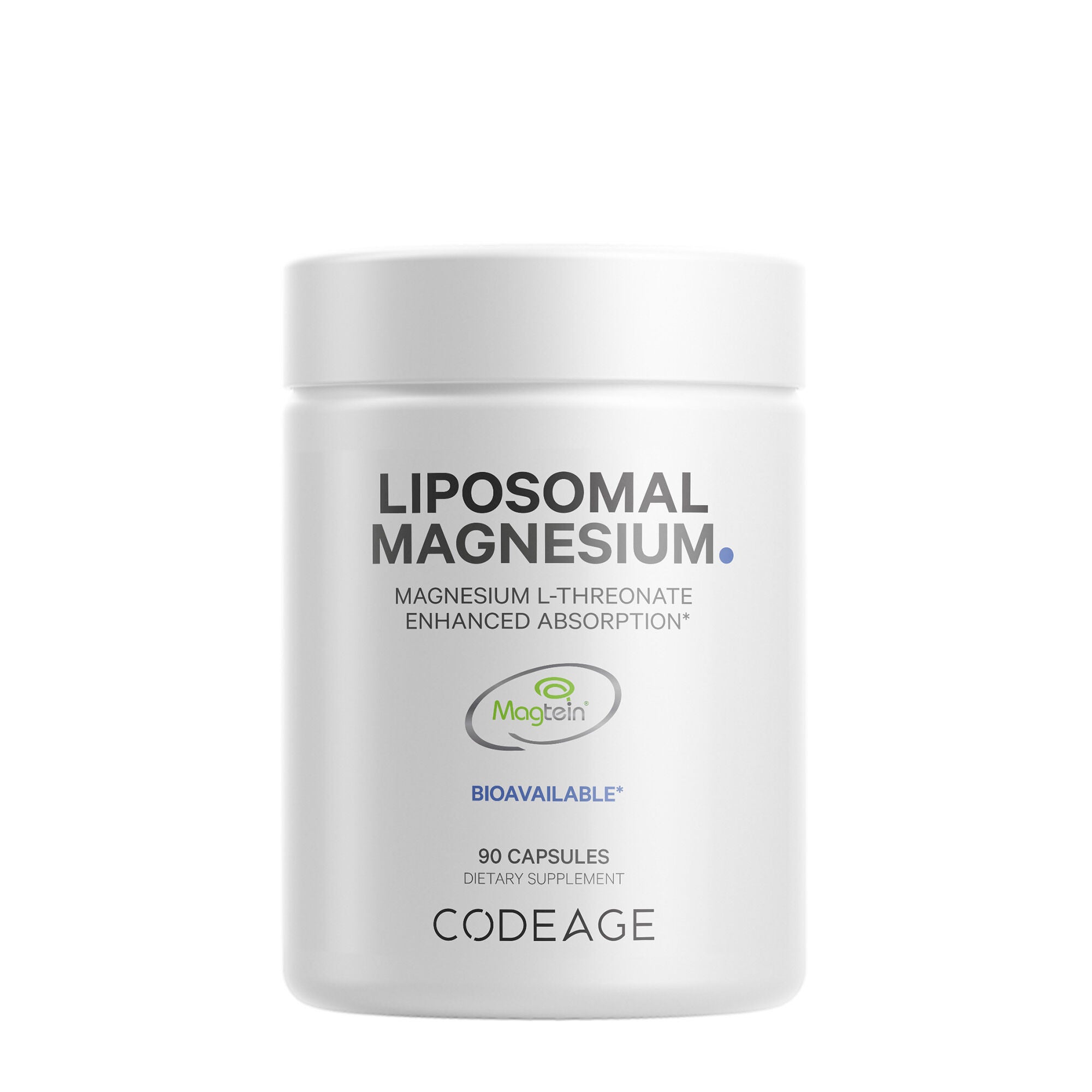 Liposomal Magnesium L-Threonate - 90 Capsules (30 Servings)  | GNC