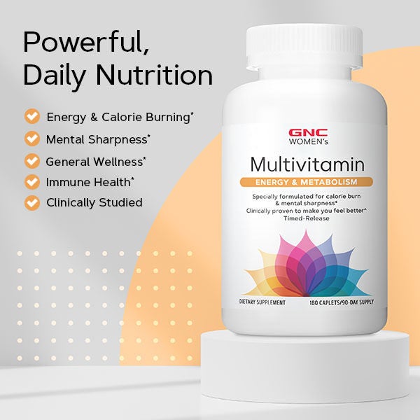 Gnc Women's Multivitamin Energy And Metabolism GNC Women's Multivitamin Energy & Metabolism | GNC