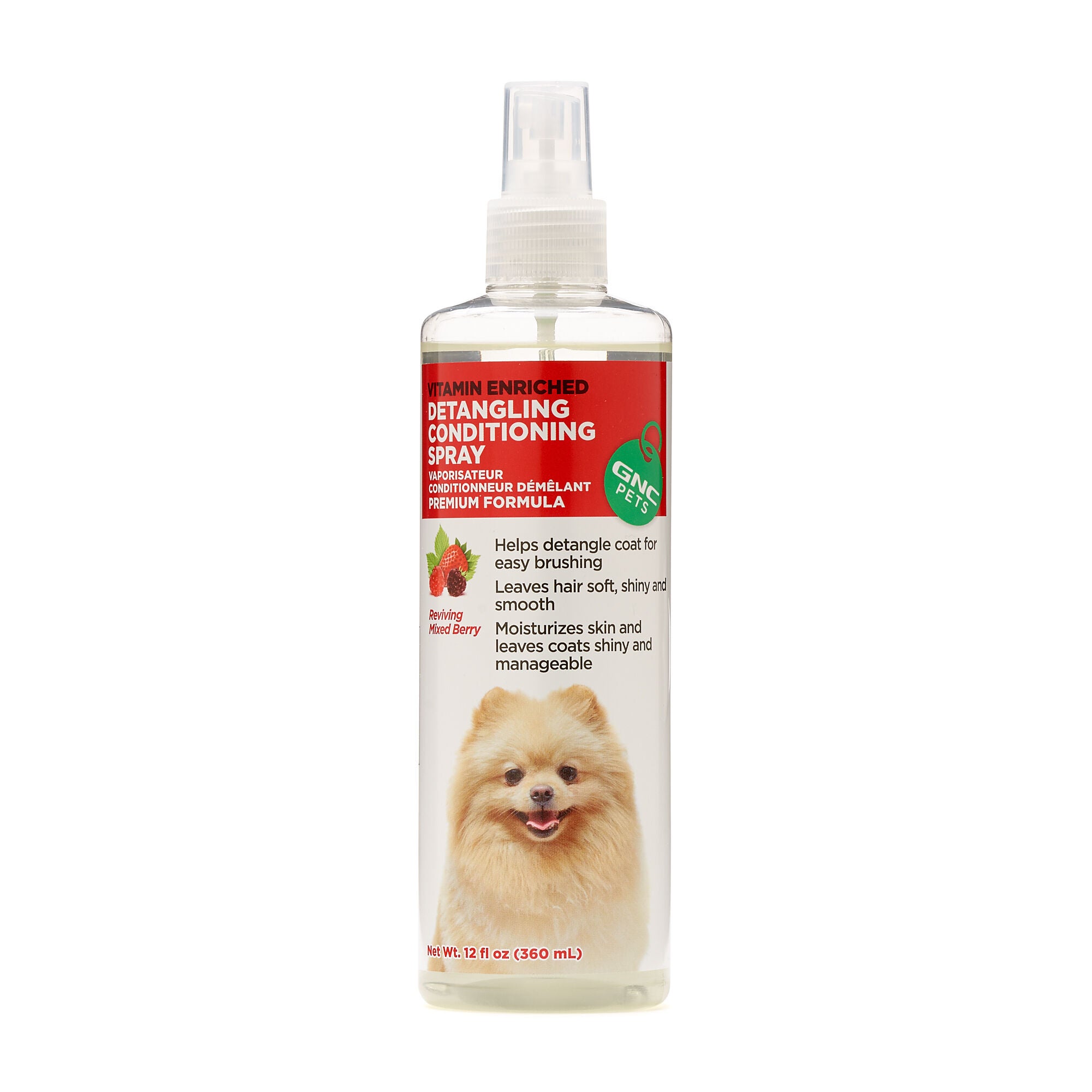 GNC Pets Detangling Conditioning Spray Reviving Mixed Berry GNC