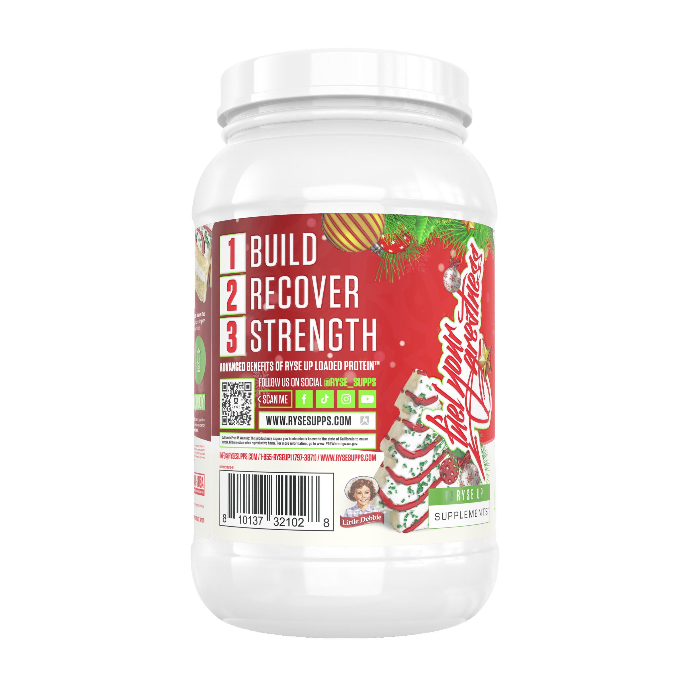 Loaded Protein - Little Debbie Christmas Tree Cakes (27 Servings)
