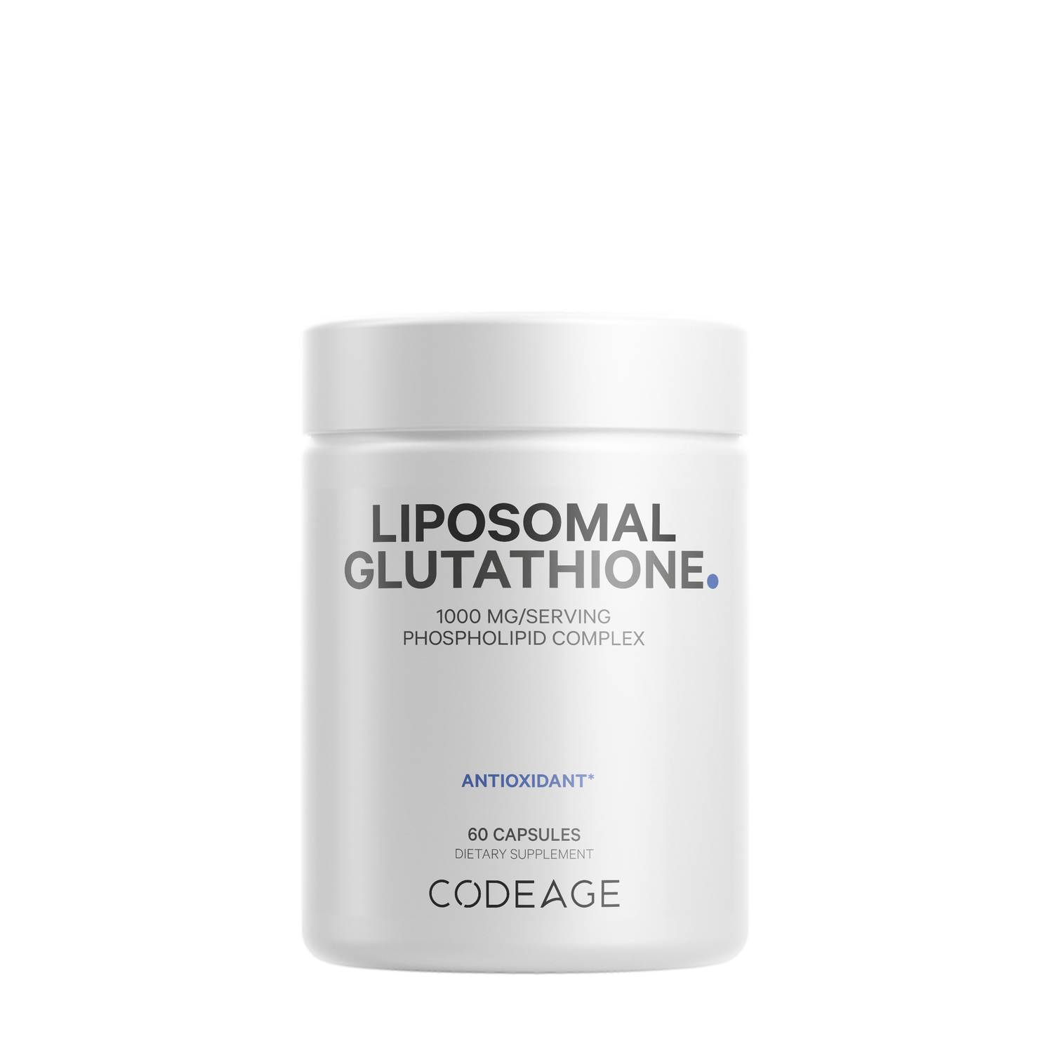 Codeage Liposomal Glutathione 1,000 Mg - 60 Capsules (30 Servings)